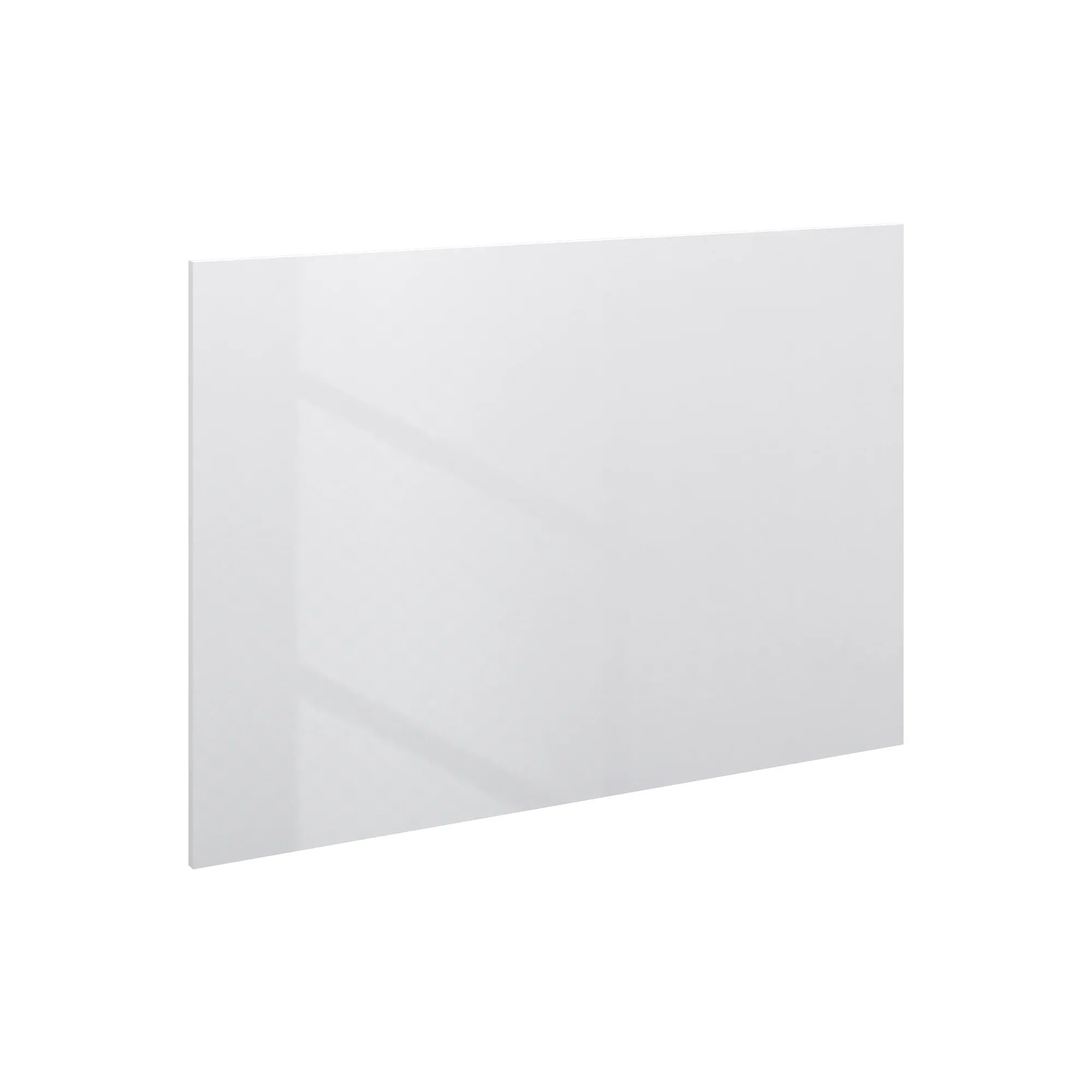Modernform Cabinet Gloss White 3/4" W X 34 1/2" H X  49 5/8" D Island Base Panel