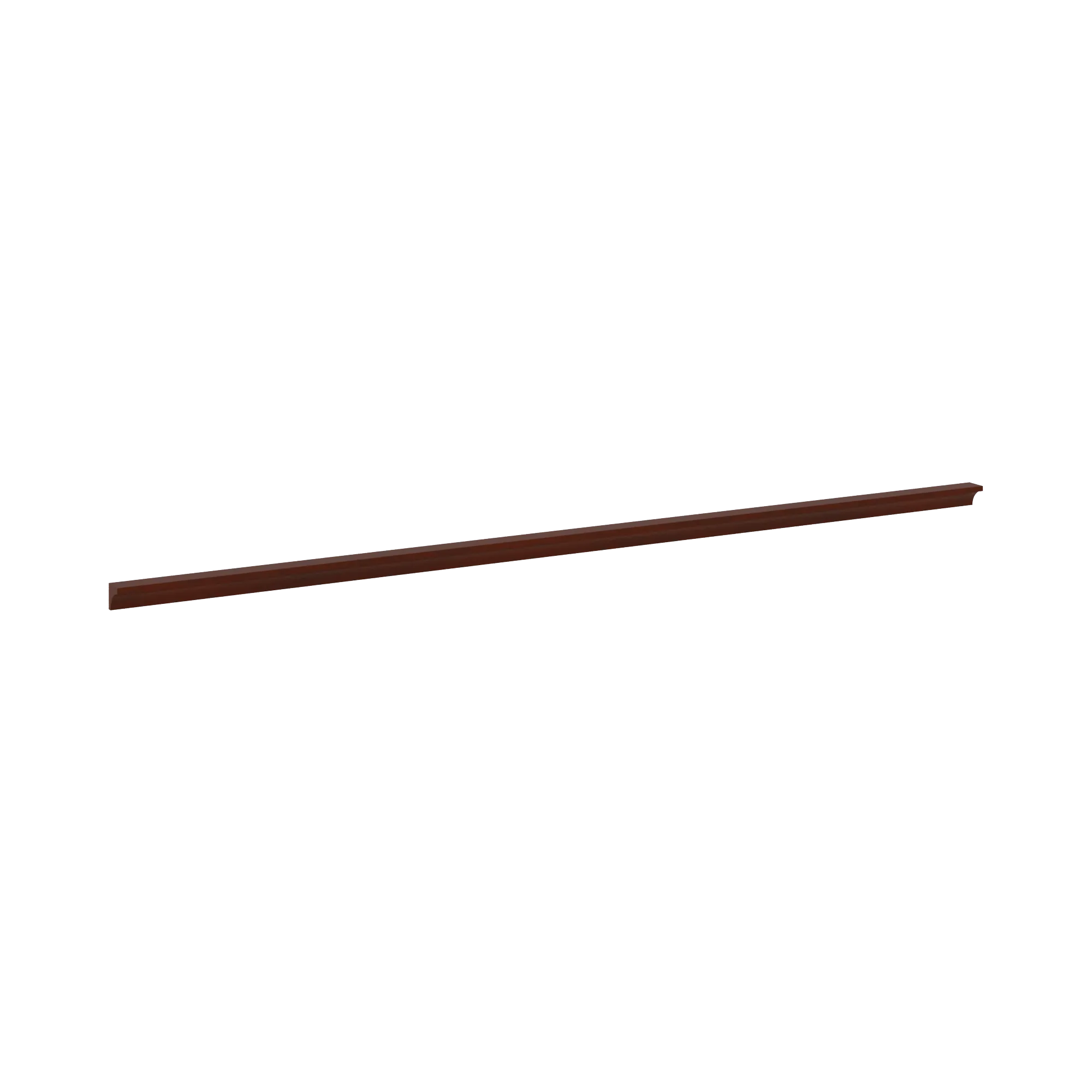 J&K Mahogany J5 96" W Incurved Corner Molding