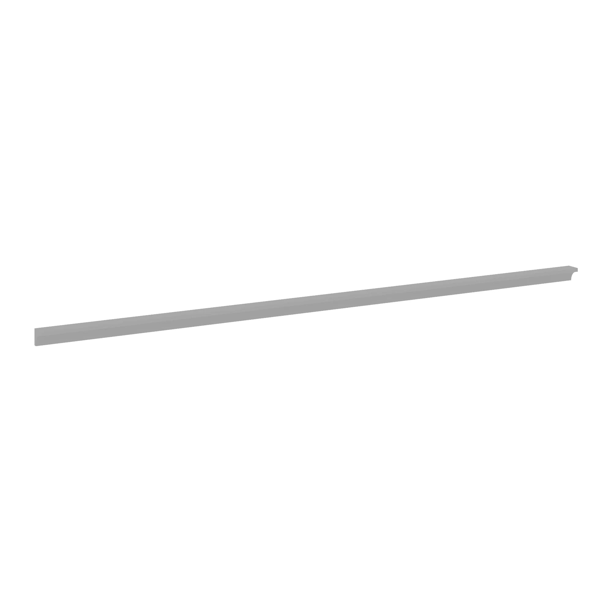 J&K Castle Grey S5 96" W Incurved Corner Molding