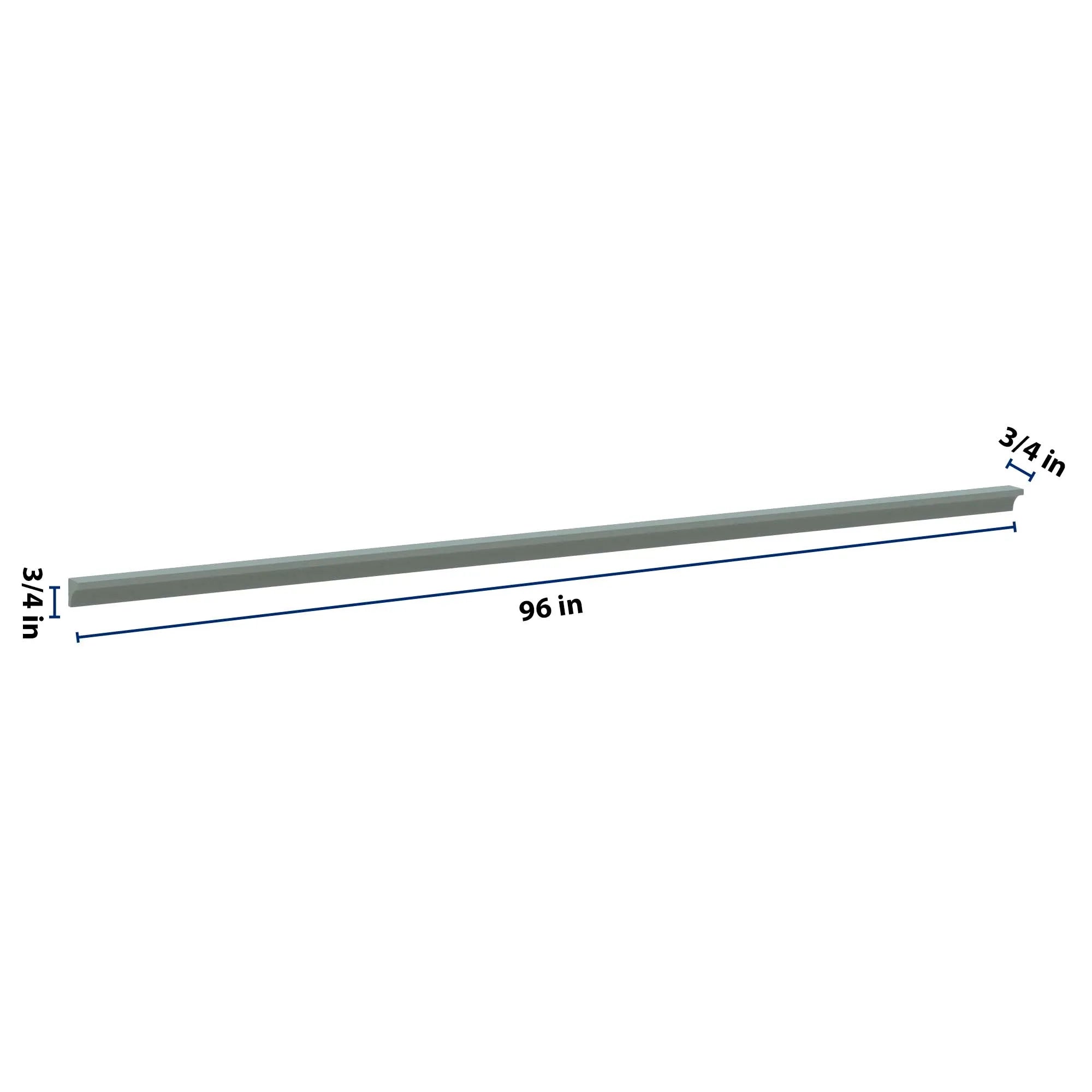 J&K Sage E3 96" W Incurved Corner Molding