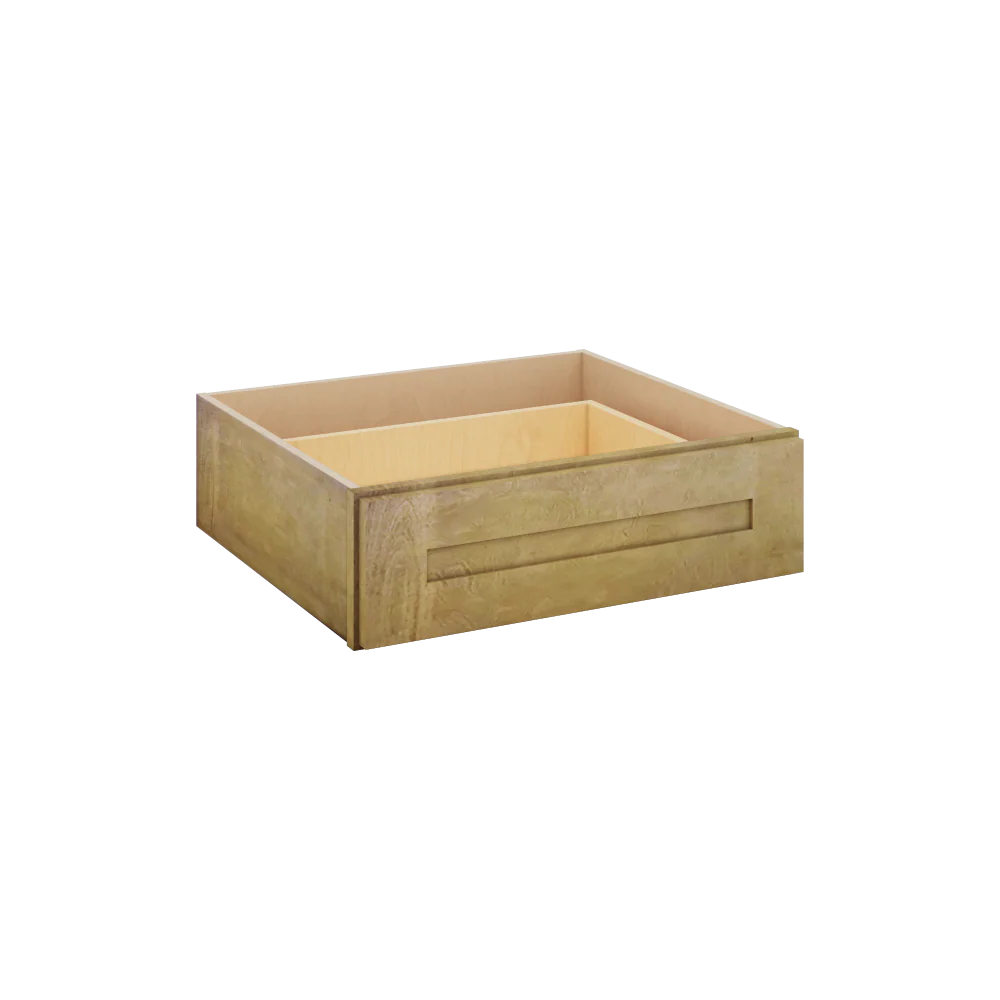 Modernform Cabinet Natural Shaker 24" W X 7" H X 21" D Vanity Knee Drawer