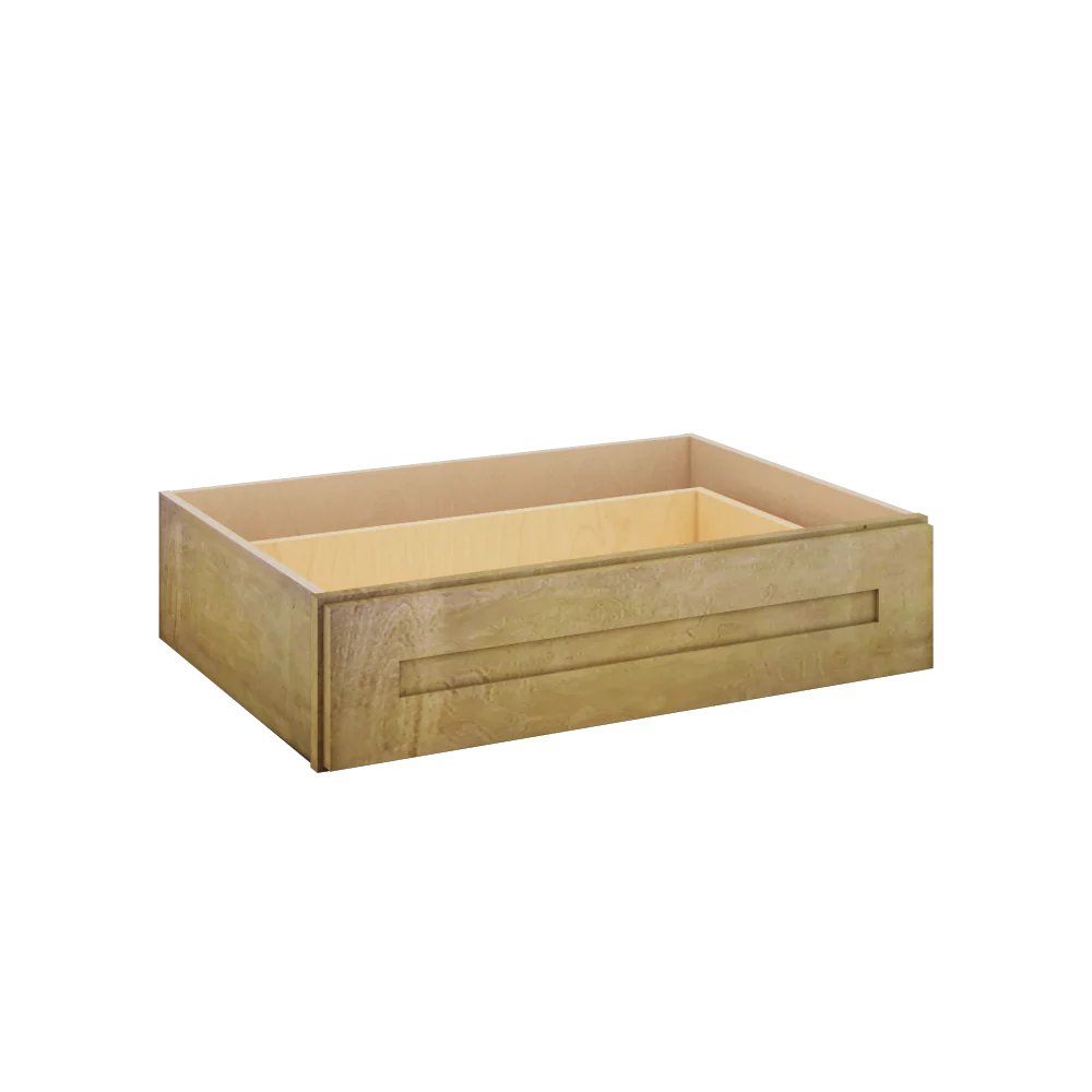 Modernform Cabinet Natural Shaker 30" W X 7" H X 21" D Vanity Knee Drawer