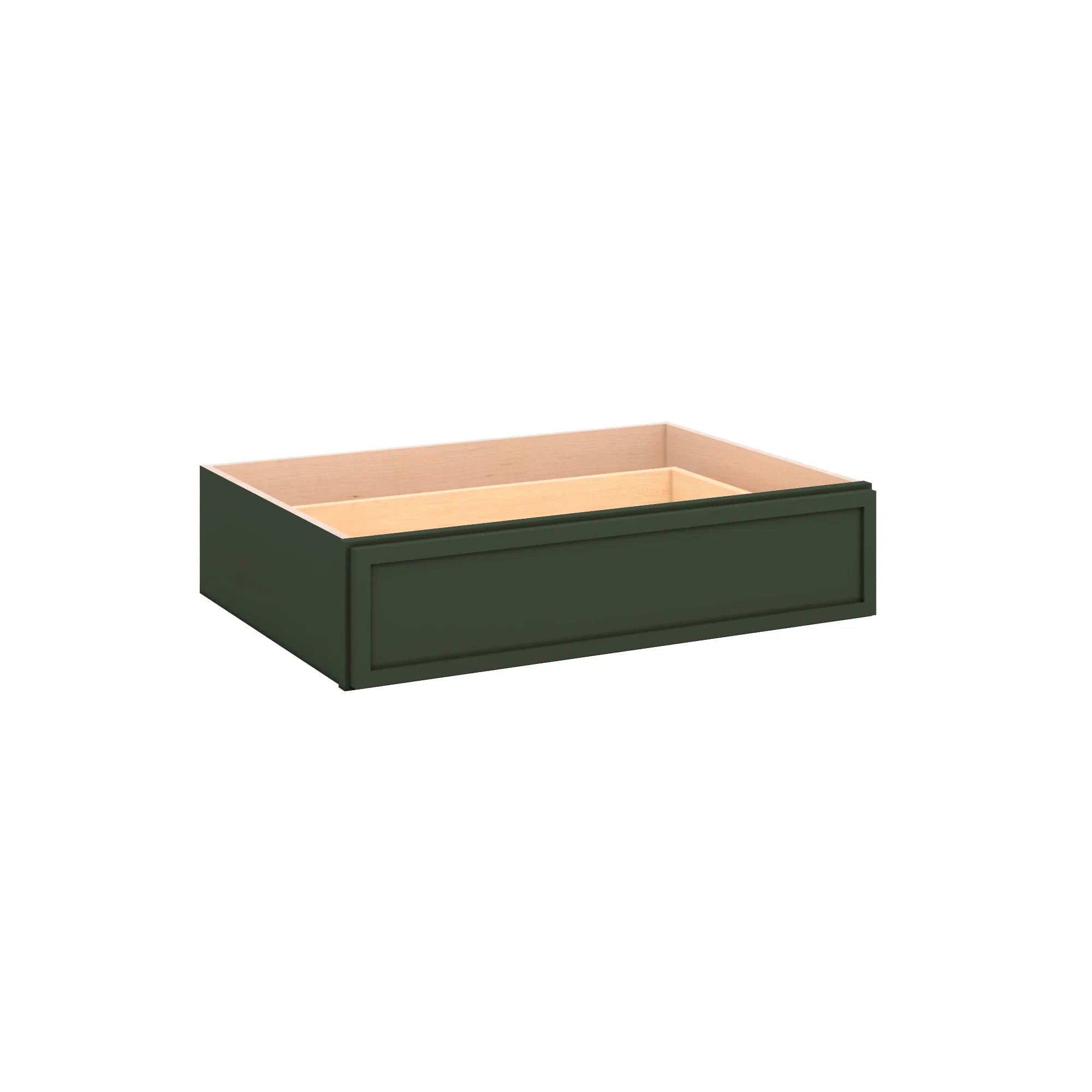 Modernform Cabinet Slim Sage Green 30" W X 7" H X 21" D Vanity Knee Drawer