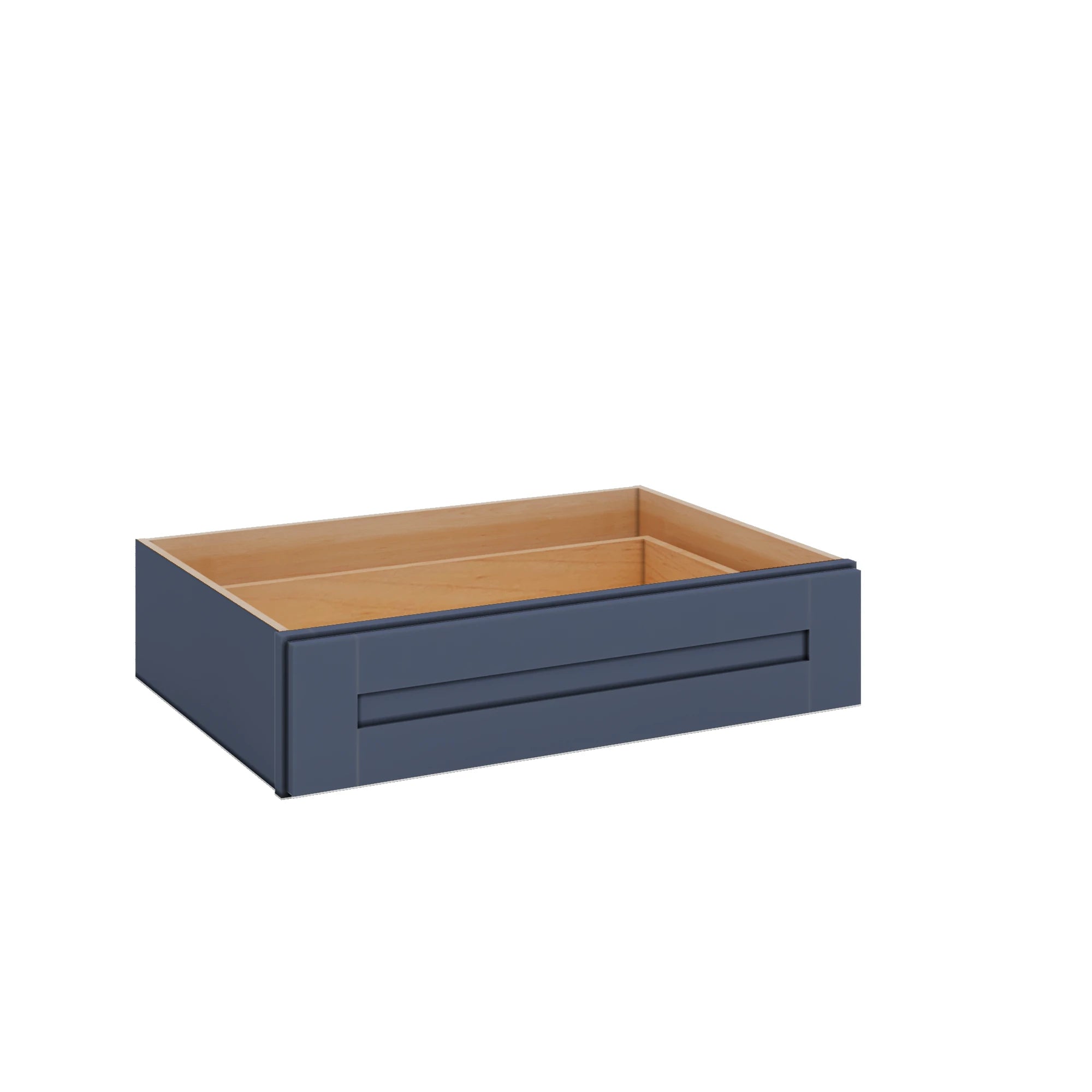 Modernform Cabinet Signature Blue 30" W X 7" H X 21" D Vanity Knee Drawer