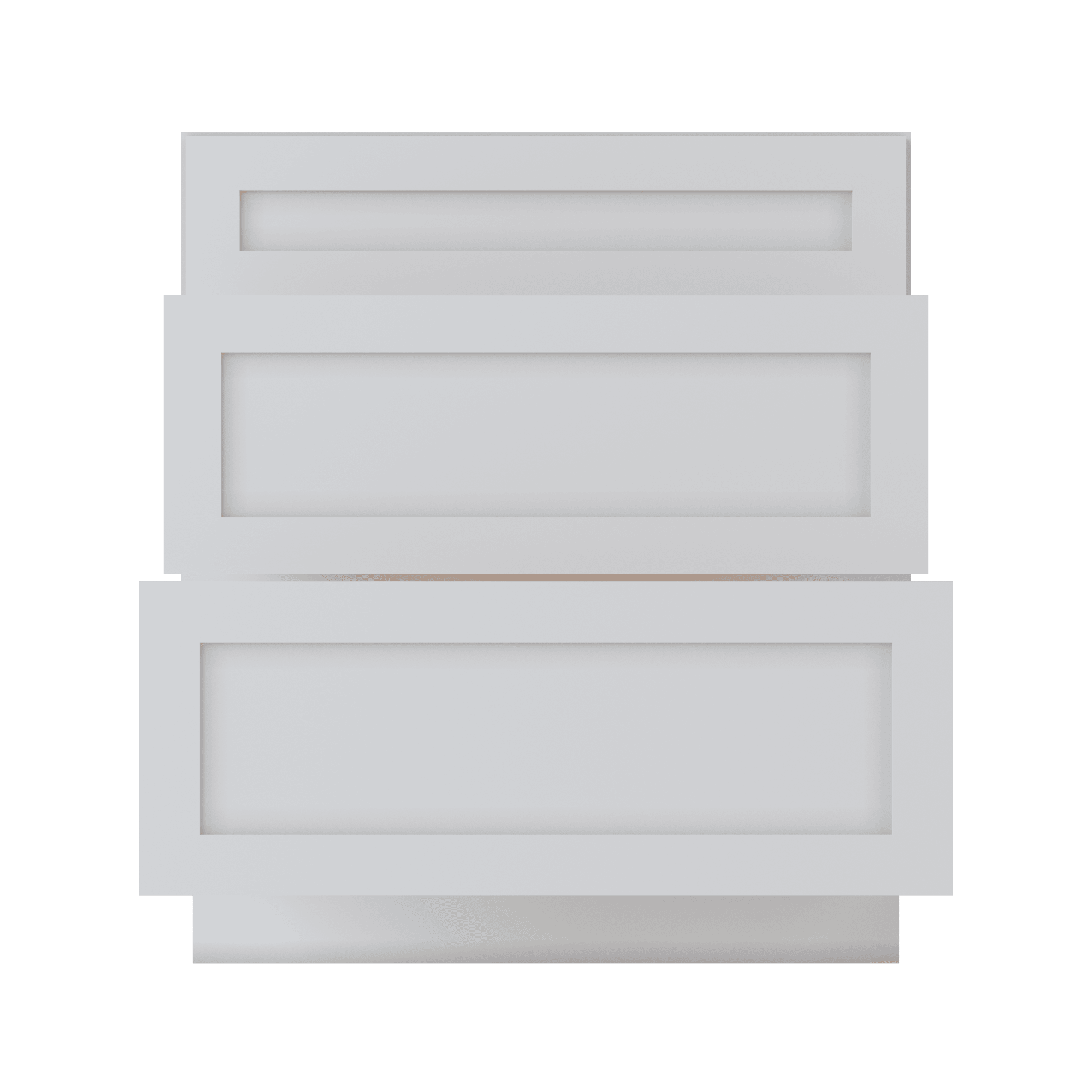 Linen Range Base Kitchen Cabinet LRB30 Alpina White LessCare 30 in. width 34.5 in. height 24 in. depth