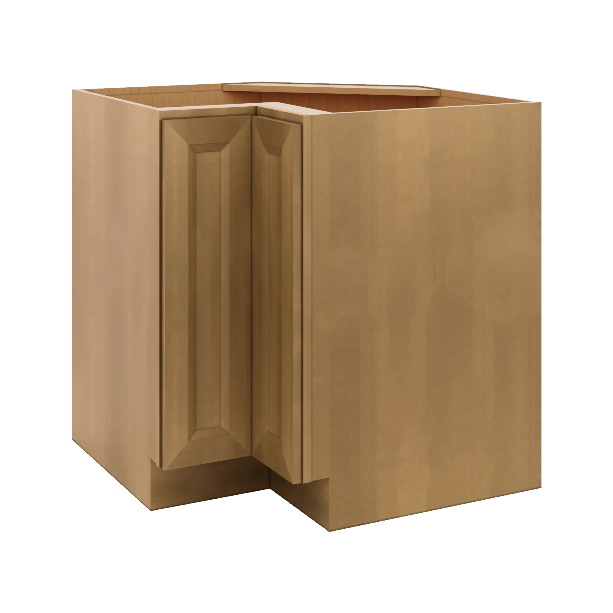 J&K Butterscotch B8 Base Corner 90 Lazy Susan - 33" W