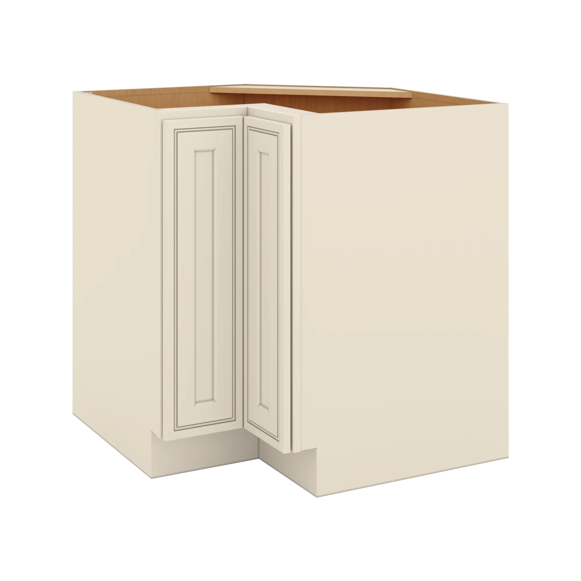 J&K Pearl Glazed H9 Base Corner 90 Lazy Susan - 33" W