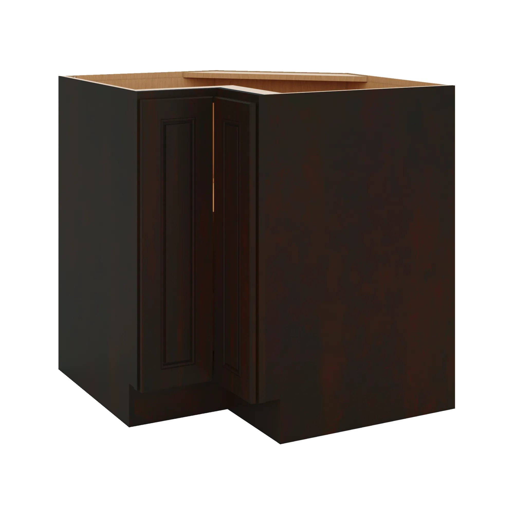 J&K Espresso K8 Base Corner 90 Lazy Susan - 33" W