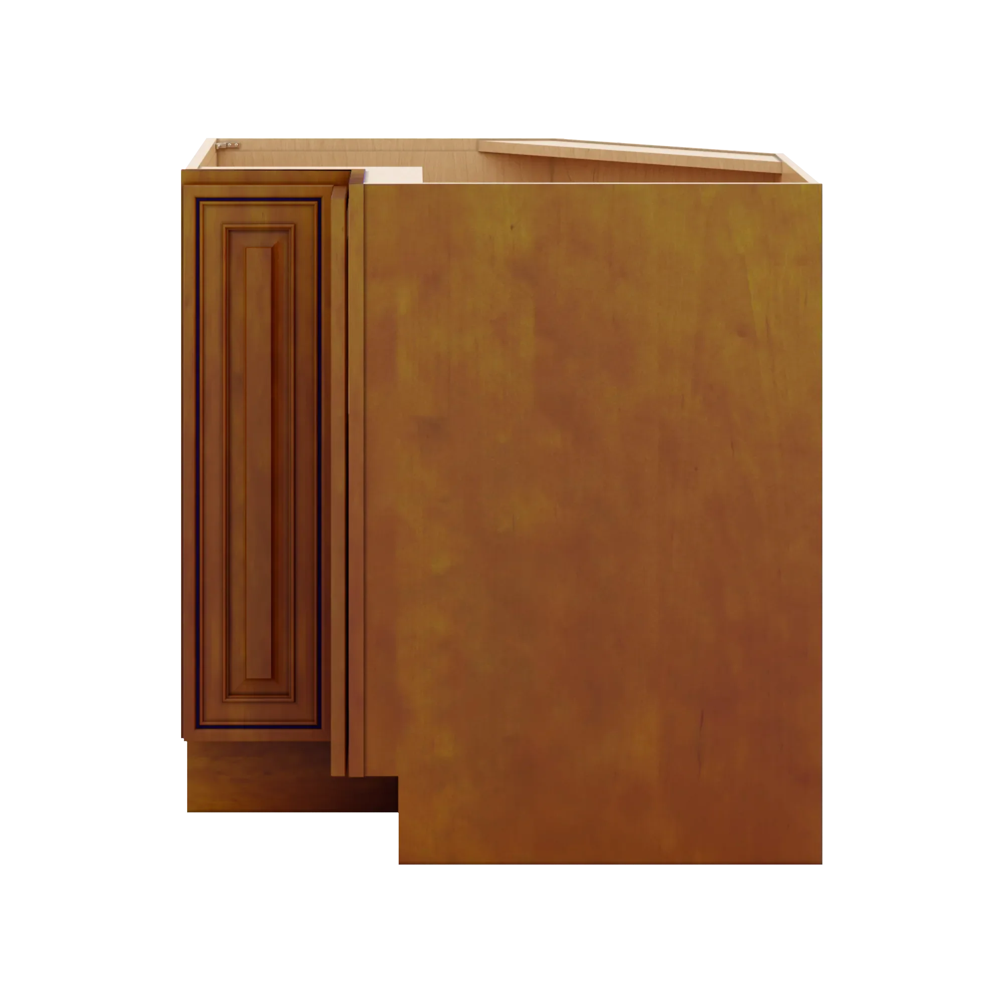 j k mocha glazed k10 base corner 90 lazy susan 33 w