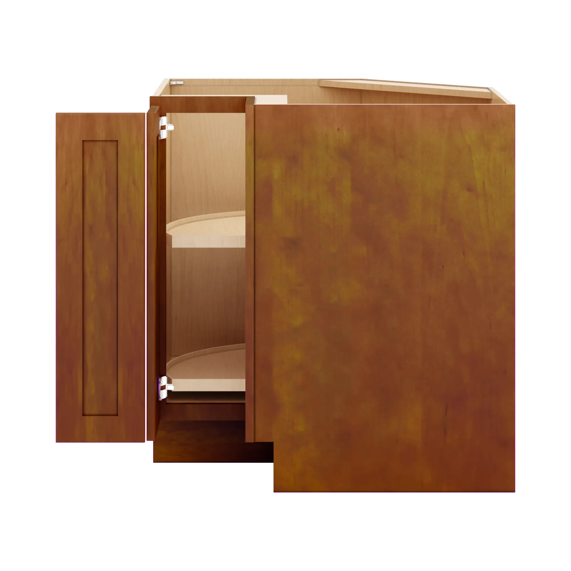 j k mocha glazed k10 base corner 90 lazy susan 33 w