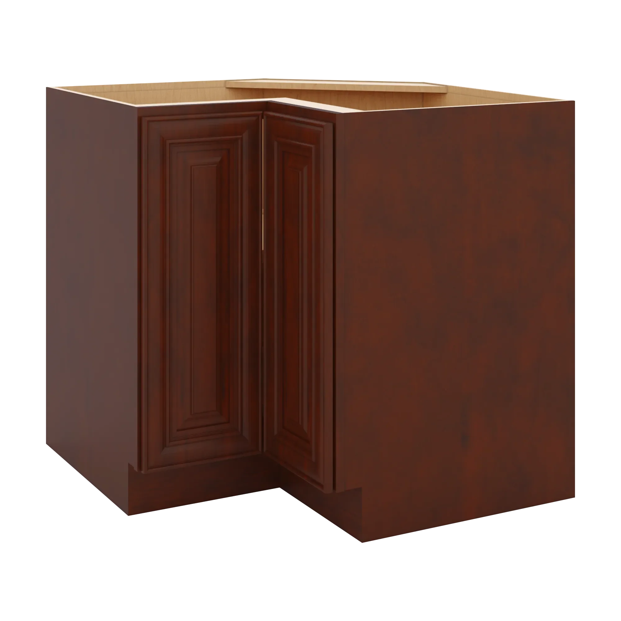 J&K Mahogany J5 Base Corner 90 Lazy Susan - 36" W