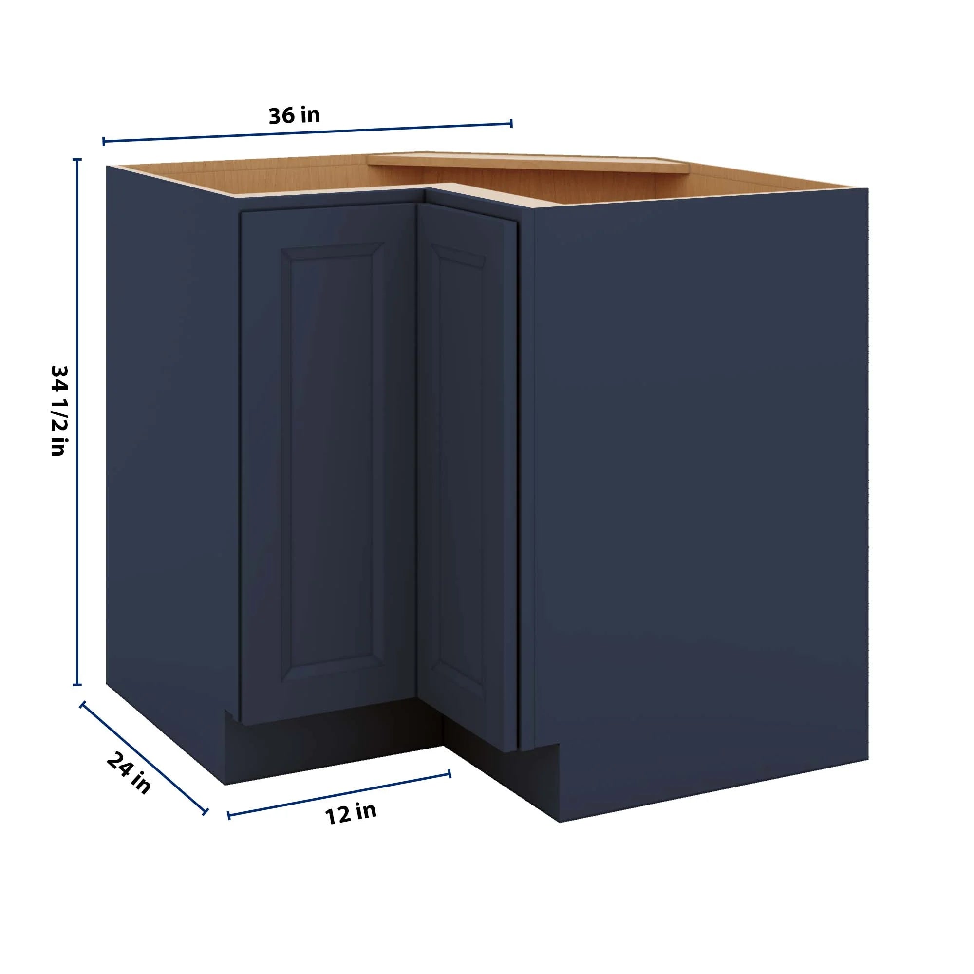 J&K Naval B7 Base Corner 90 Lazy Susan - 36" W
