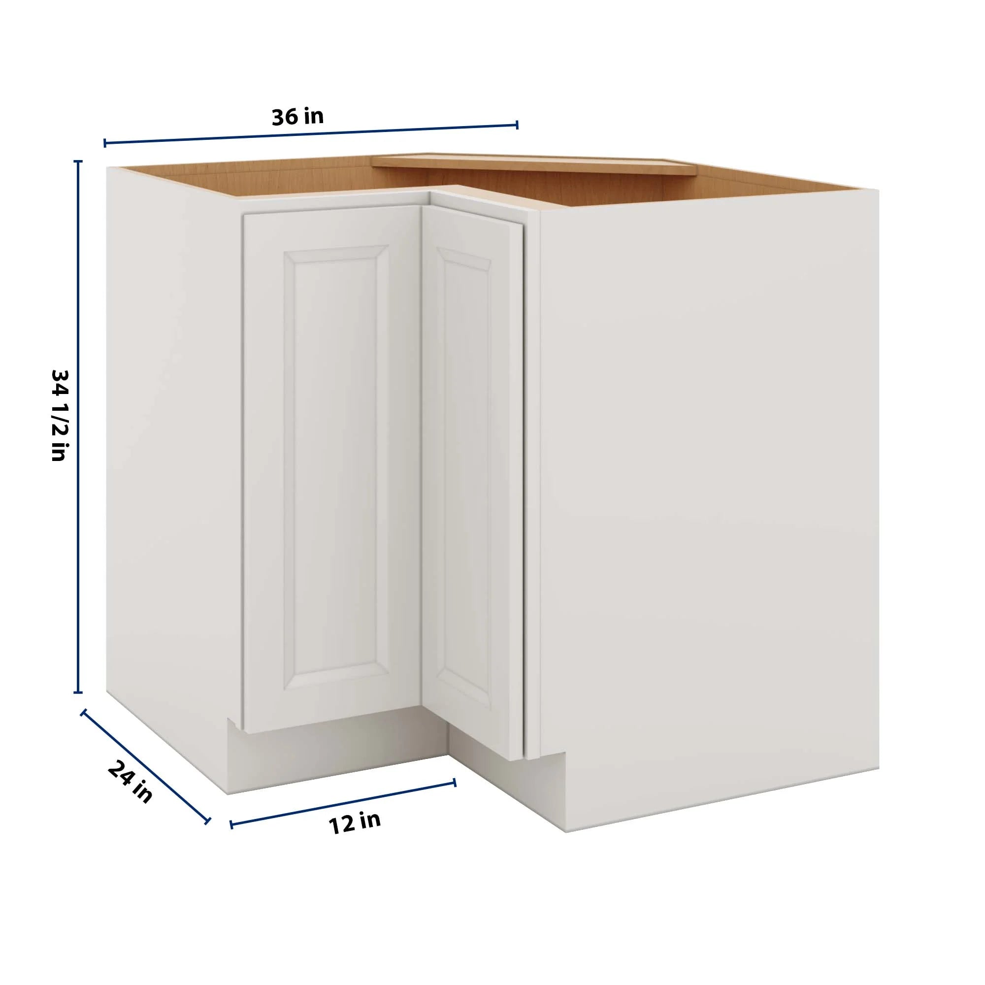 J&K Pure B5 Base Corner 90 Lazy Susan - 36" W