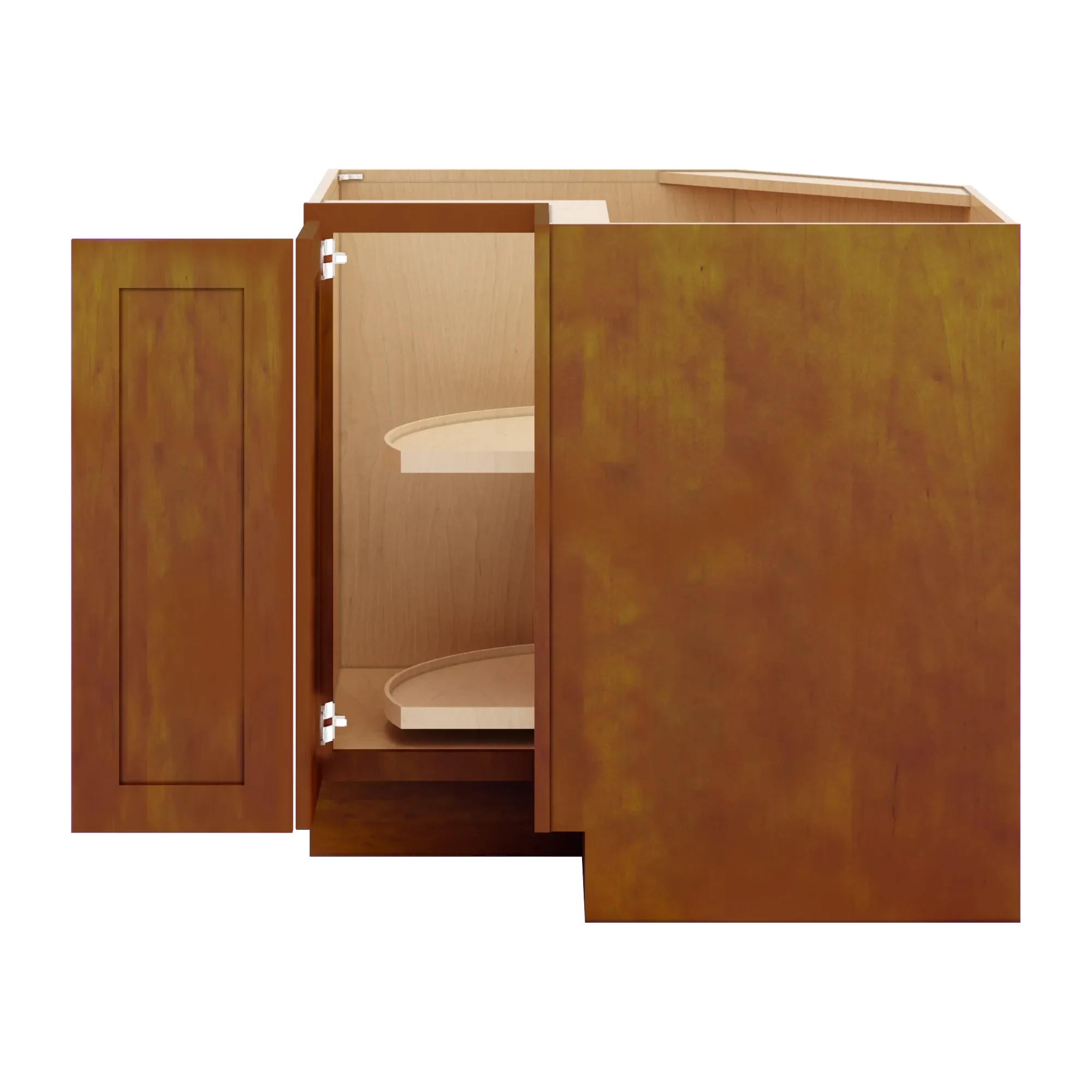 j k mocha glazed k10 base corner 90 lazy susan 36 w