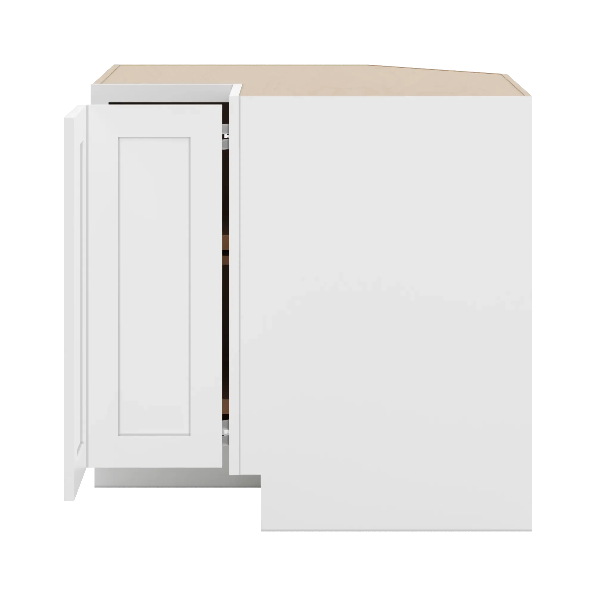 cnc luxor 5 piece white 36 w lazy susan