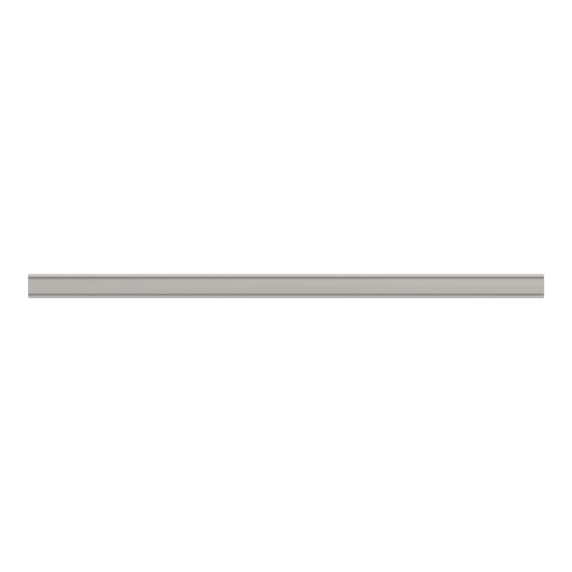cnc luxor 5 piece misty grey 96 w x 2 1 4 h light rail molding