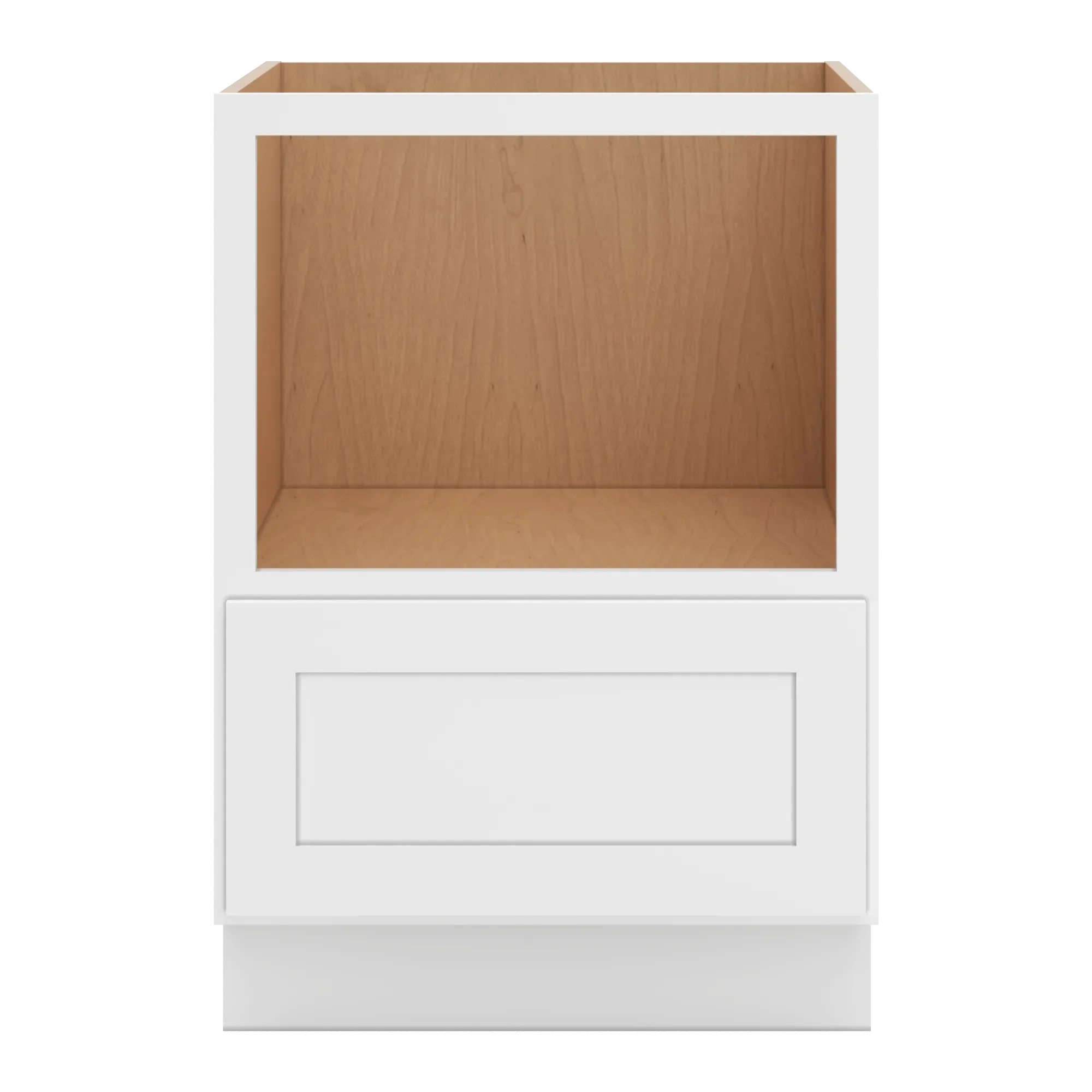 cnc luxor 5 piece white 24 w microwave base cabinet