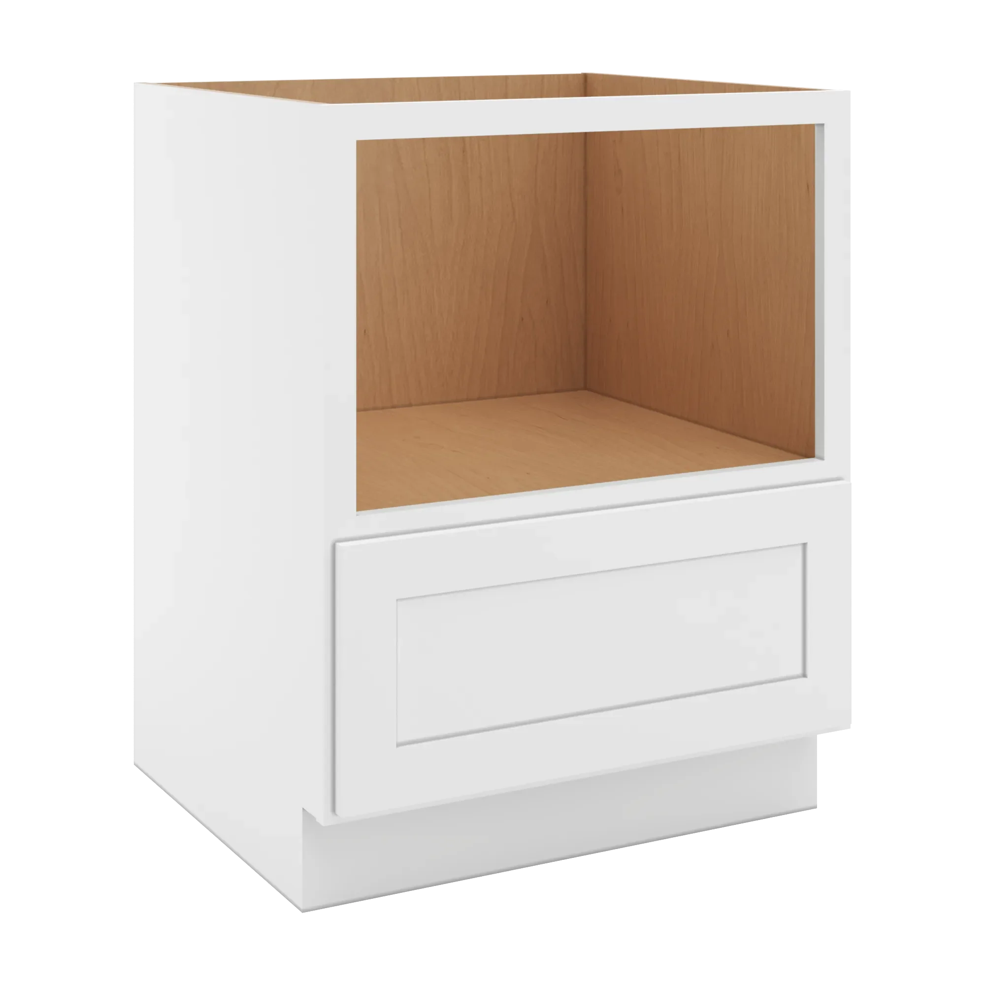 cnc luxor 5 piece white 27 w microwave base cabinet