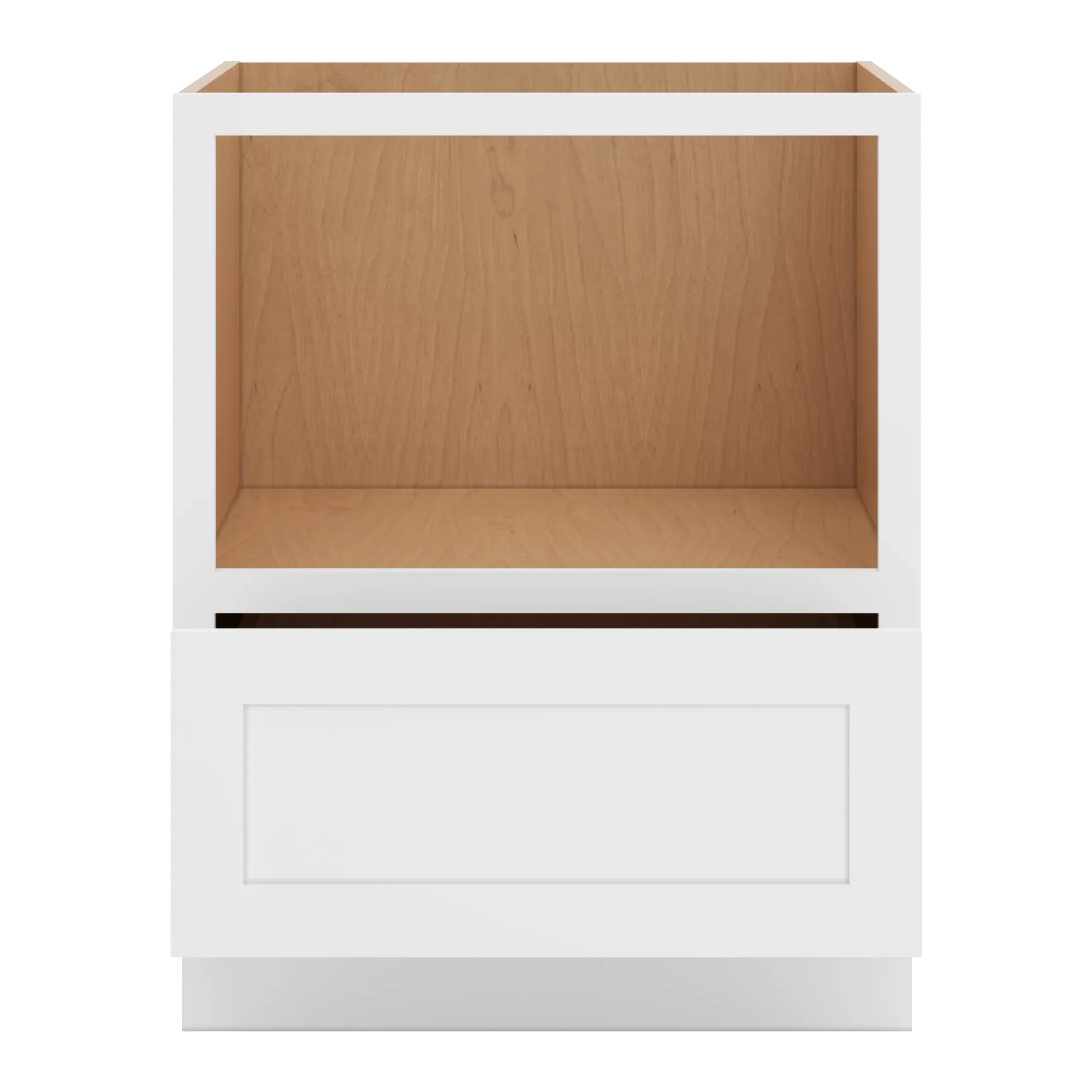 cnc luxor 5 piece white 27 w microwave base cabinet