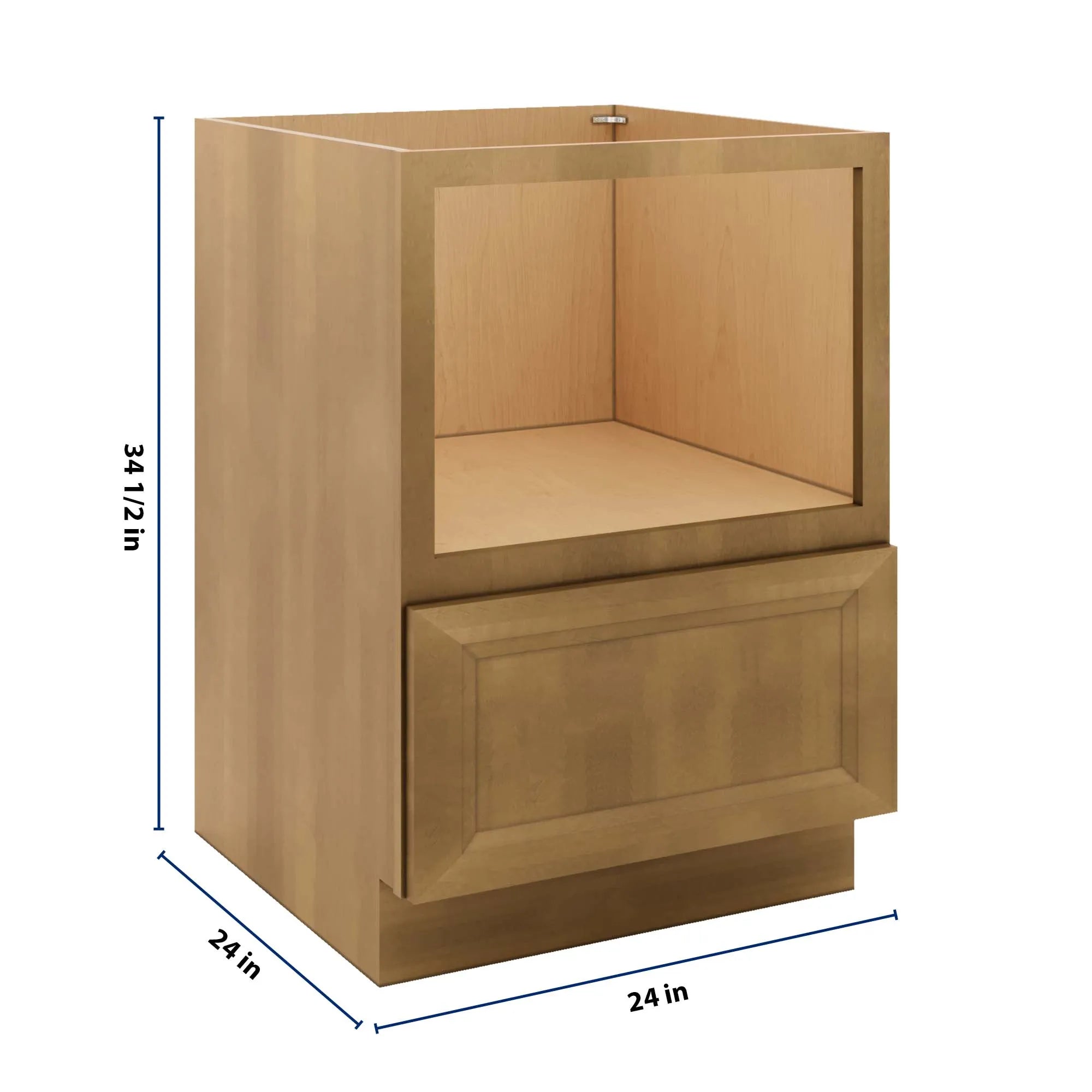 J&K Butterscotch B8 Base Microwave Drawer - 24" W