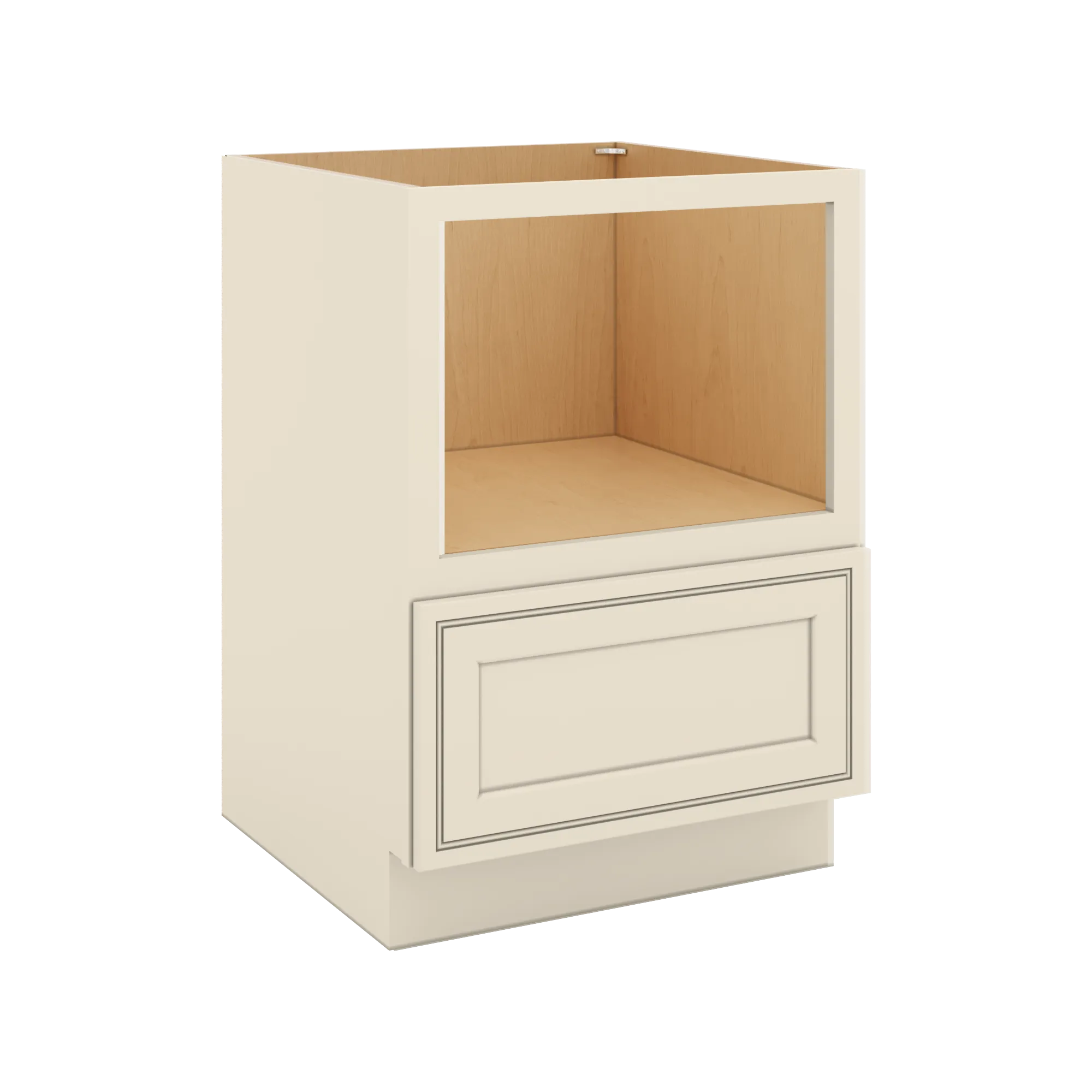 J&K Pearl Glazed H9 Base Microwave Drawer - 24" W