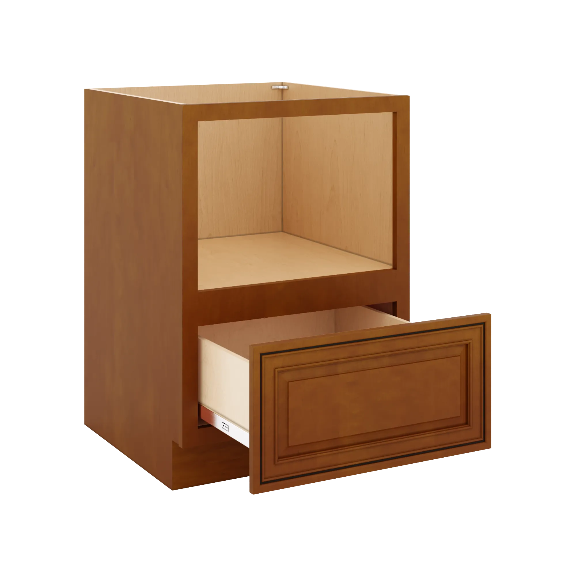 j k mocha glazed k10 base microwave drawer 24 w