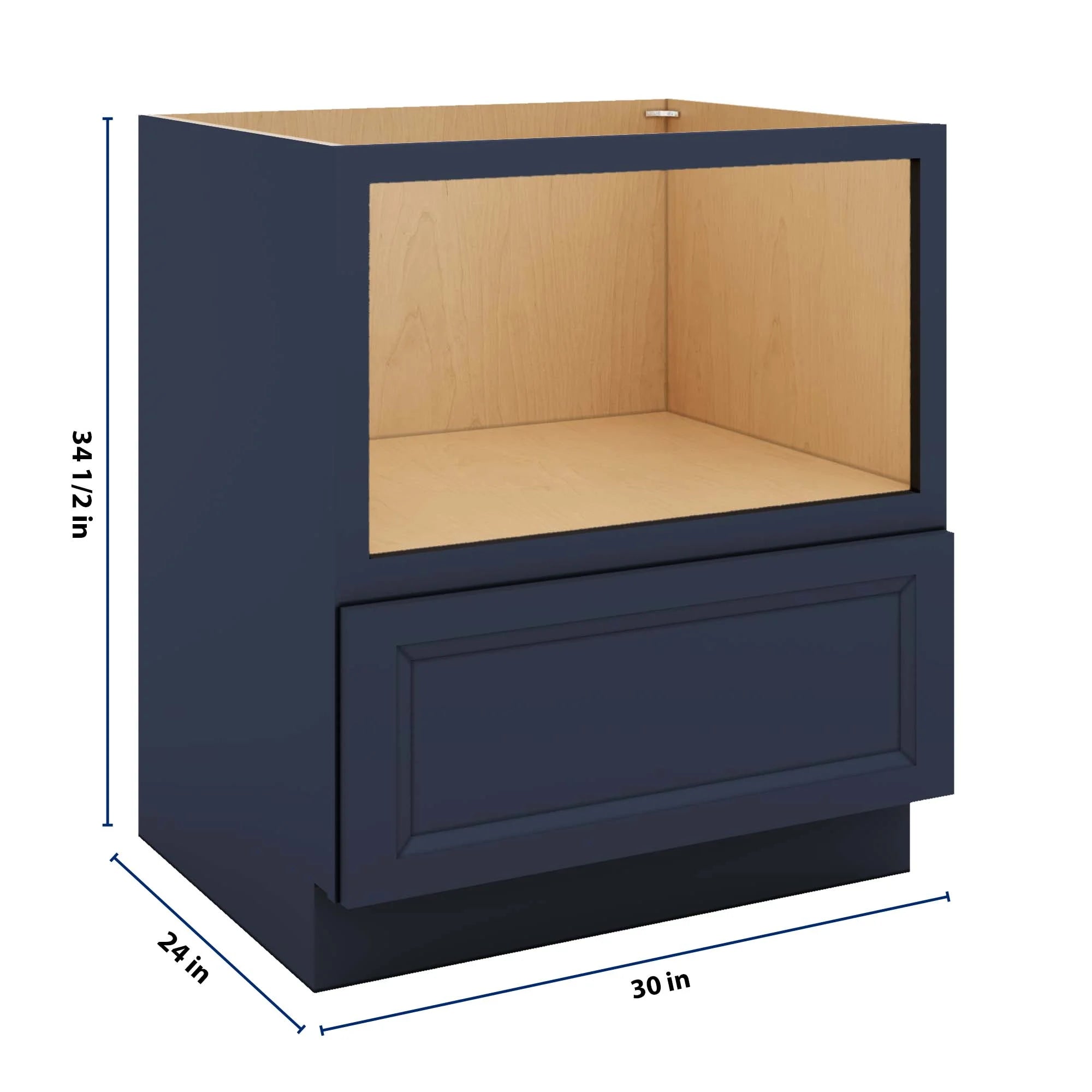 J&K Naval B7 Base Microwave Drawer - 30" W