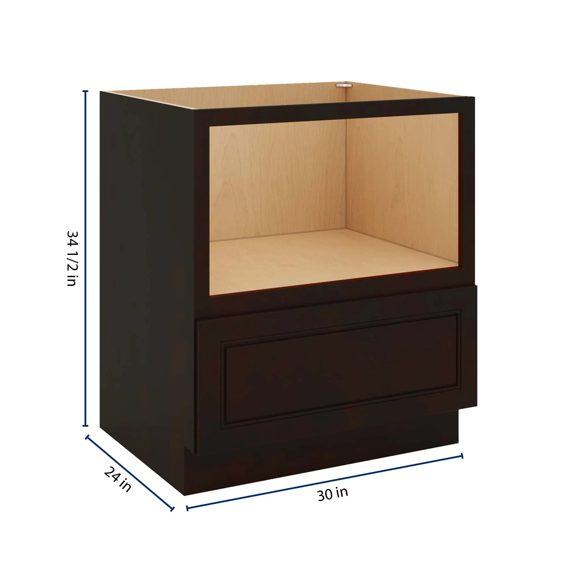 J&K Espresso K8 Base Microwave Drawer - 30" W