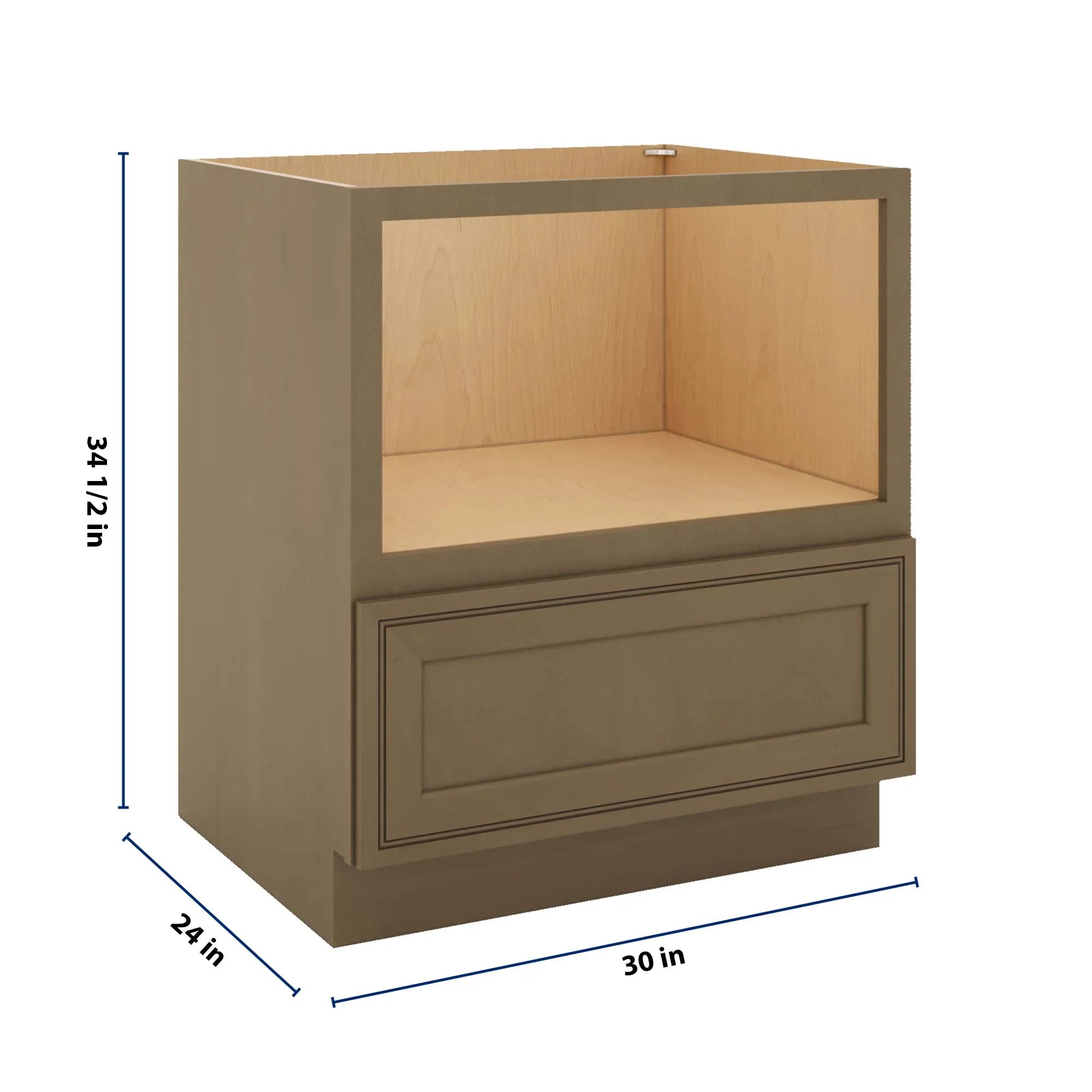 J&K Hazel H8 Base Microwave Drawer - 30" W