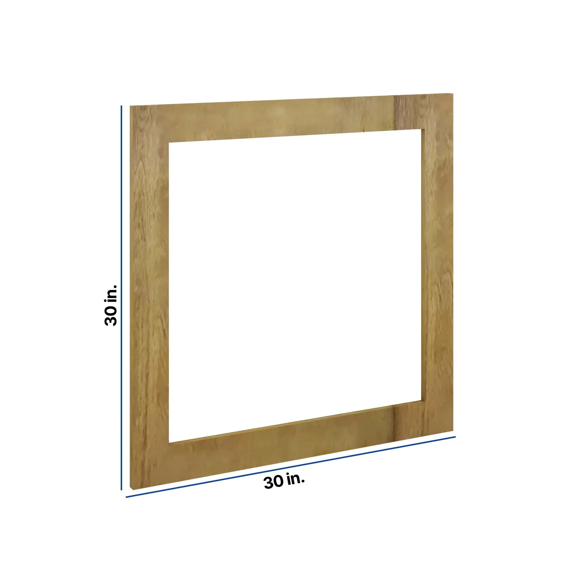 Modernform Cabinet Natural Shaker 30" W X 30" H Vanity Mirror