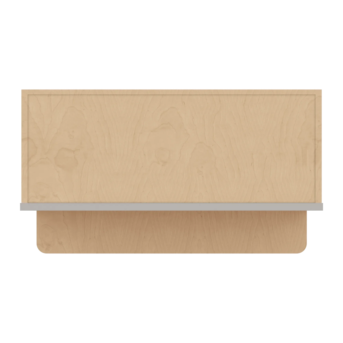 cnc luxor 5 piece misty grey 30 w x 18 h microwave cabinet shelf
