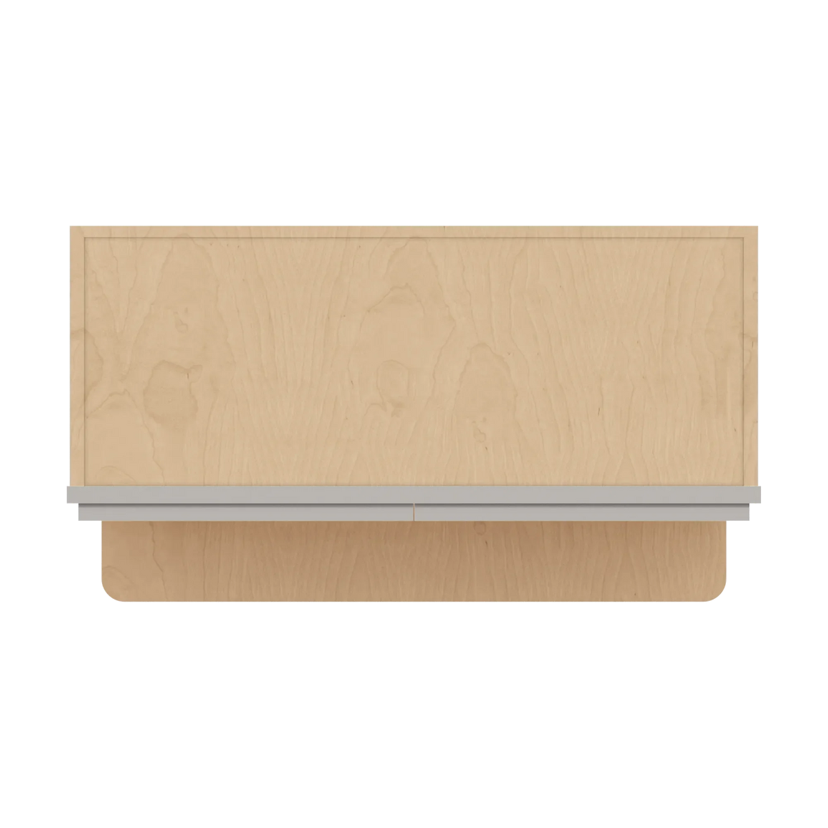 cnc luxor 5 piece misty grey 30 w x 30 h microwave cabinet