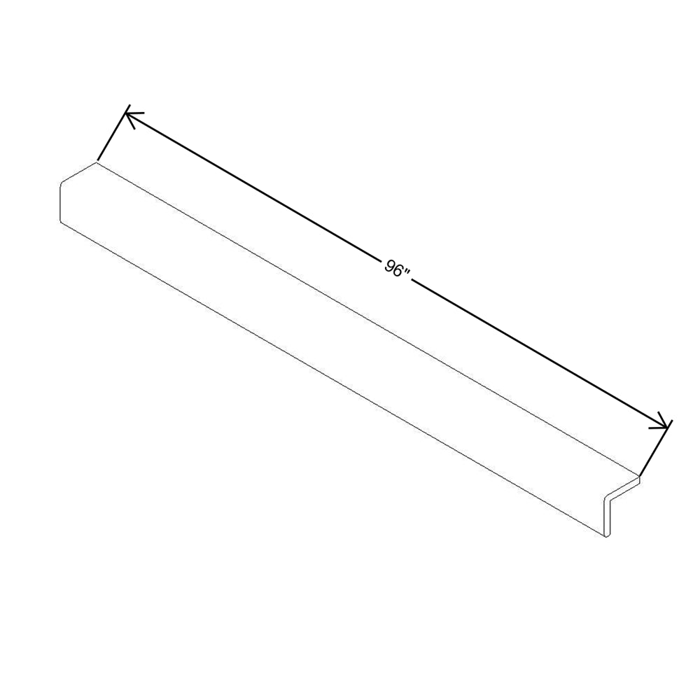 Modernform Cabinet Espresso Shaker 96" W X 3/4" H X 3/4" D Bottom Outside Crown Molding