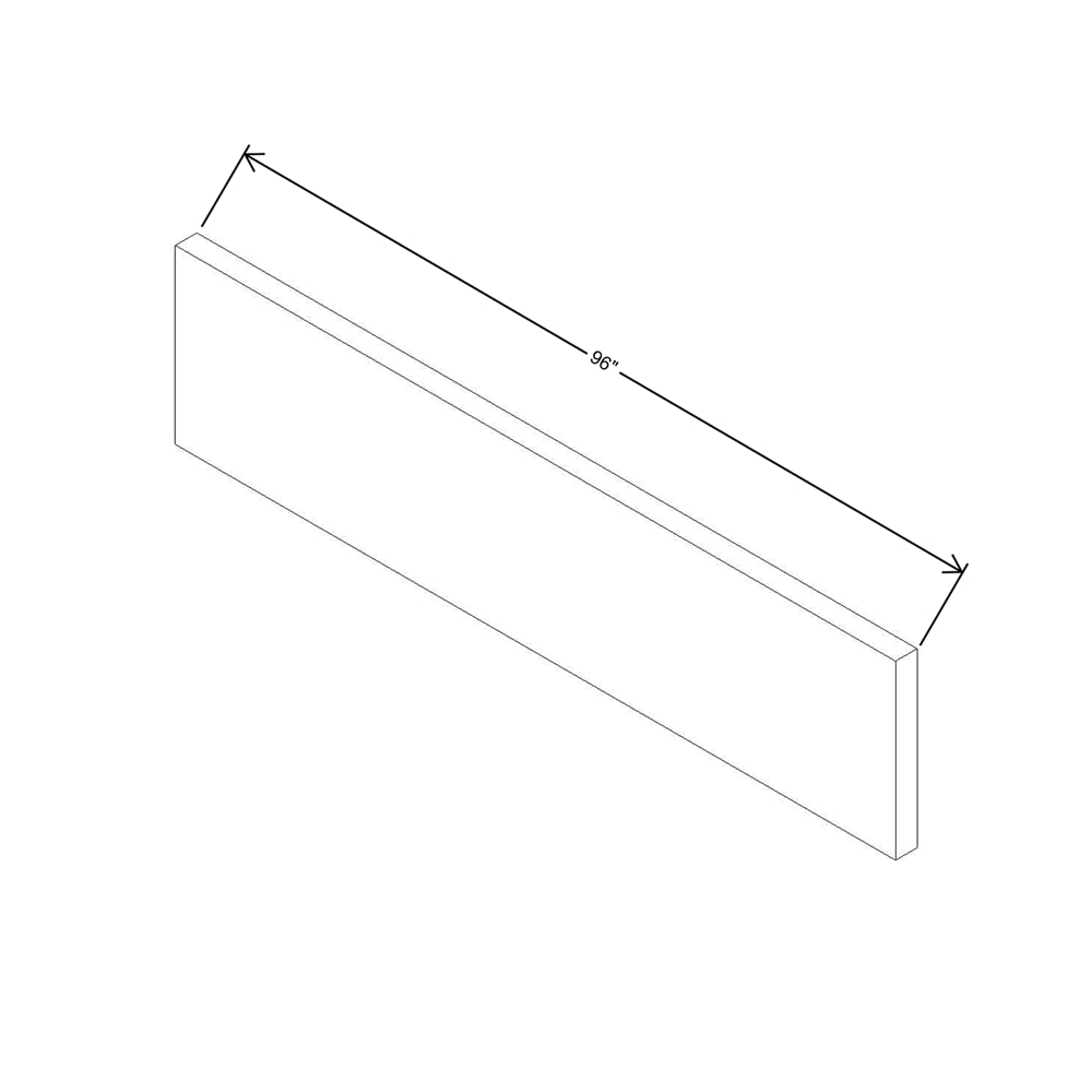 Modernform Cabinet Grey Shaker 6" W X 96" H Bottom Molding