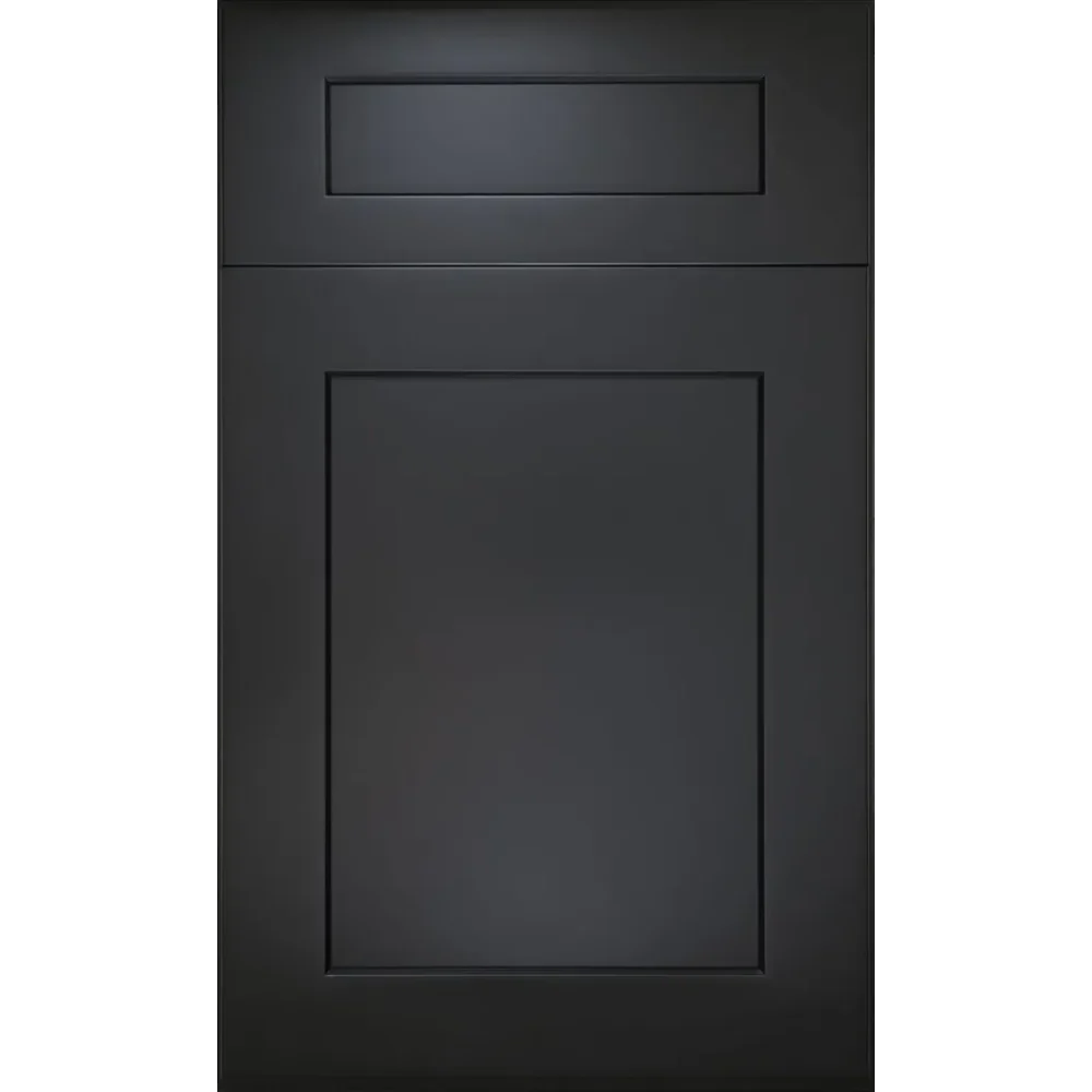Modernform Cabinet Onyx Black Shaker Door Sample