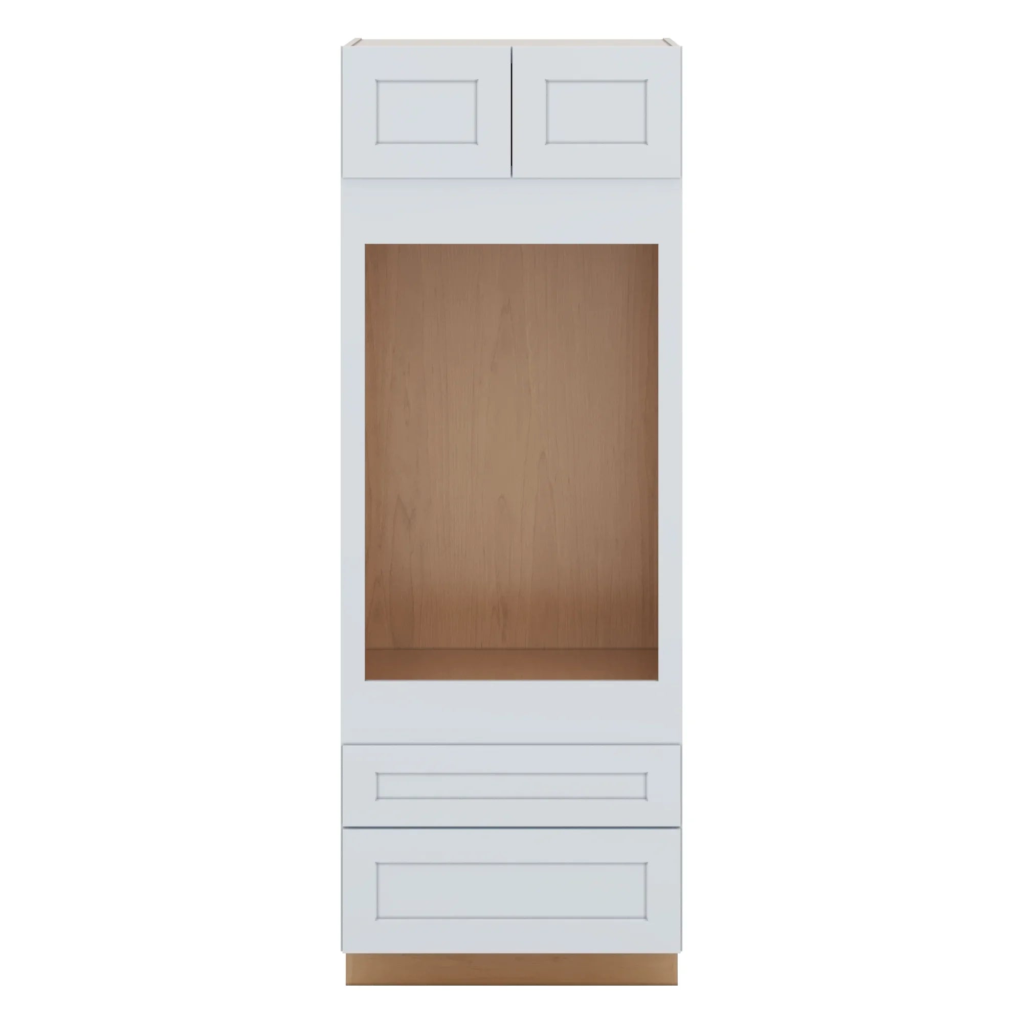 Two (2) Bottom Drawers 30" W x 84" H x 27" D
