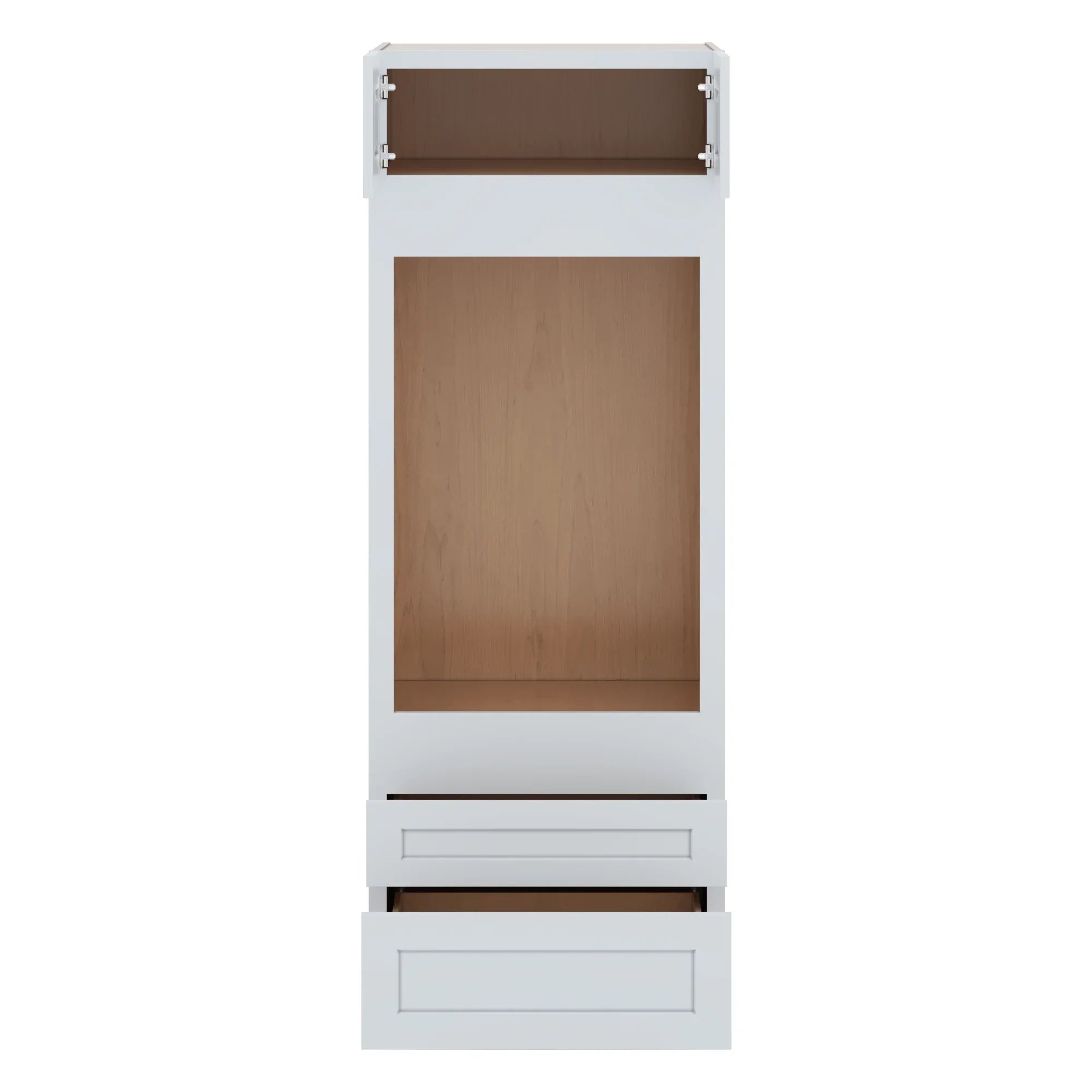 Two (2) Bottom Drawers 30" W x 84" H x 27" D