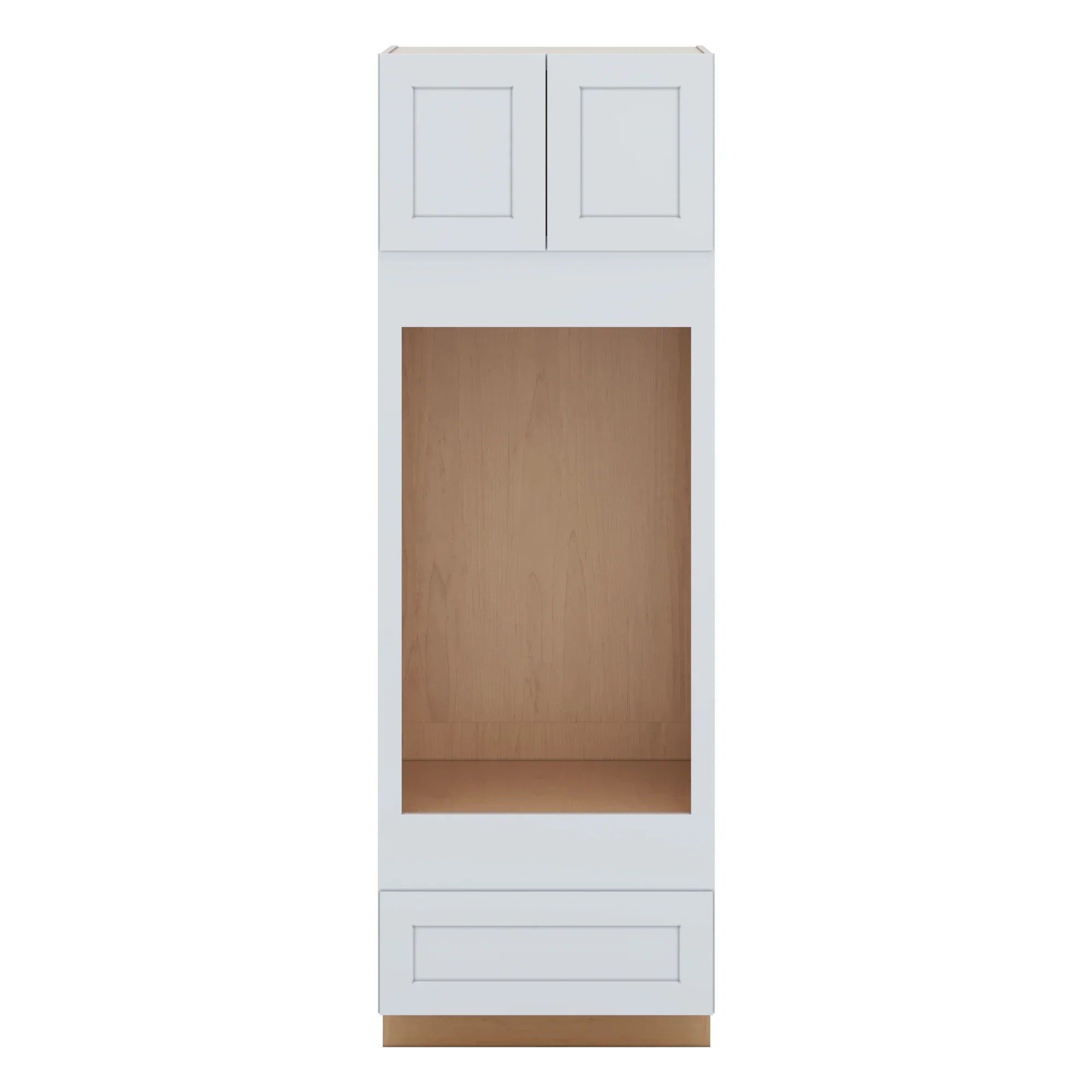 One (1) Bottom Drawer 30" W x 90" H x 27" D