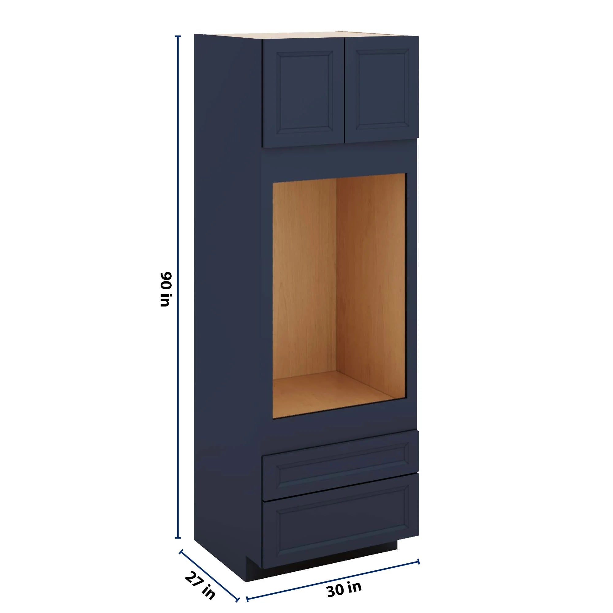 J&K Naval B7 Single Oven w/Two (2) Bottom Drawers 30" W x 90" H x 27" D