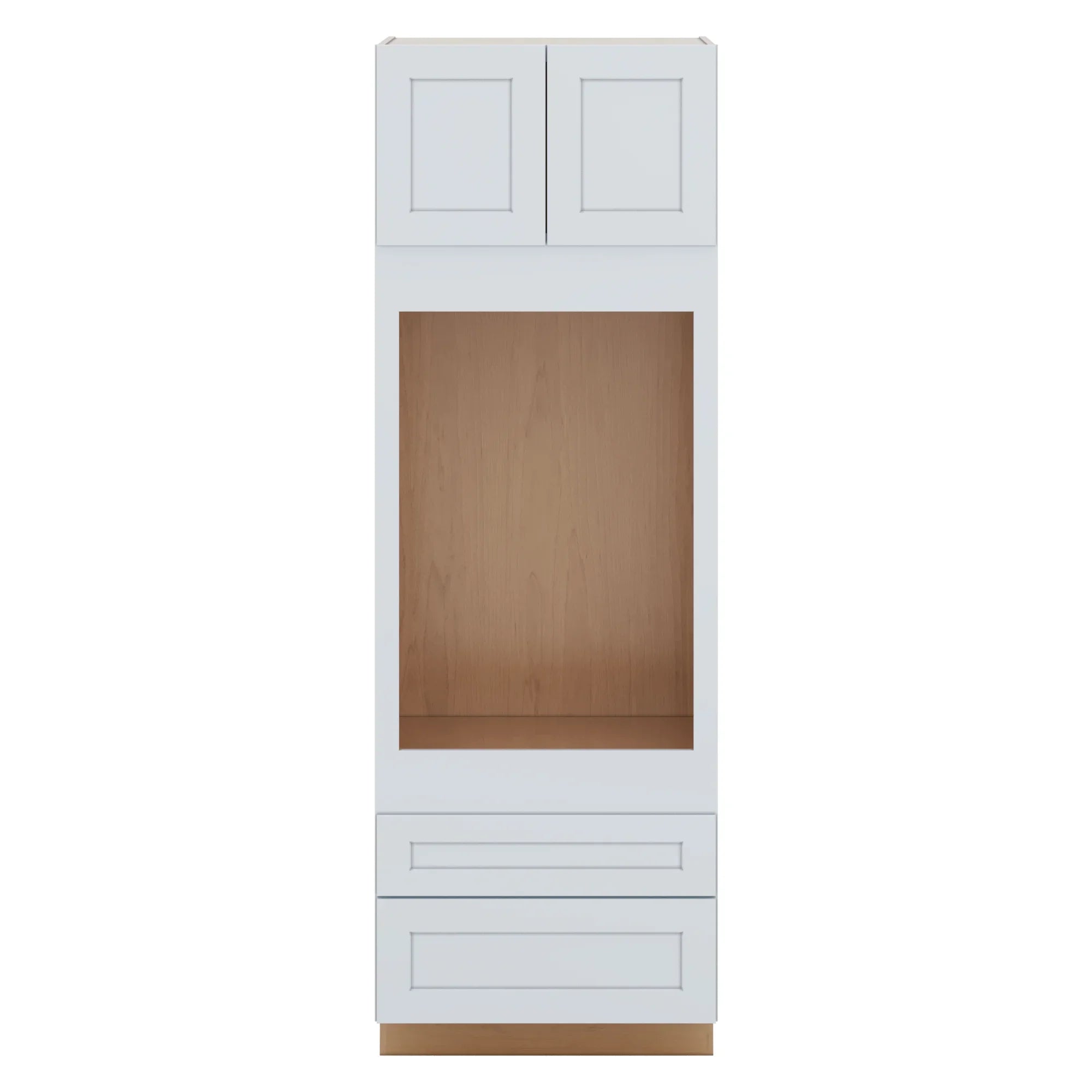 Two (2) Bottom Drawers 30" W x 90" H x 27" D