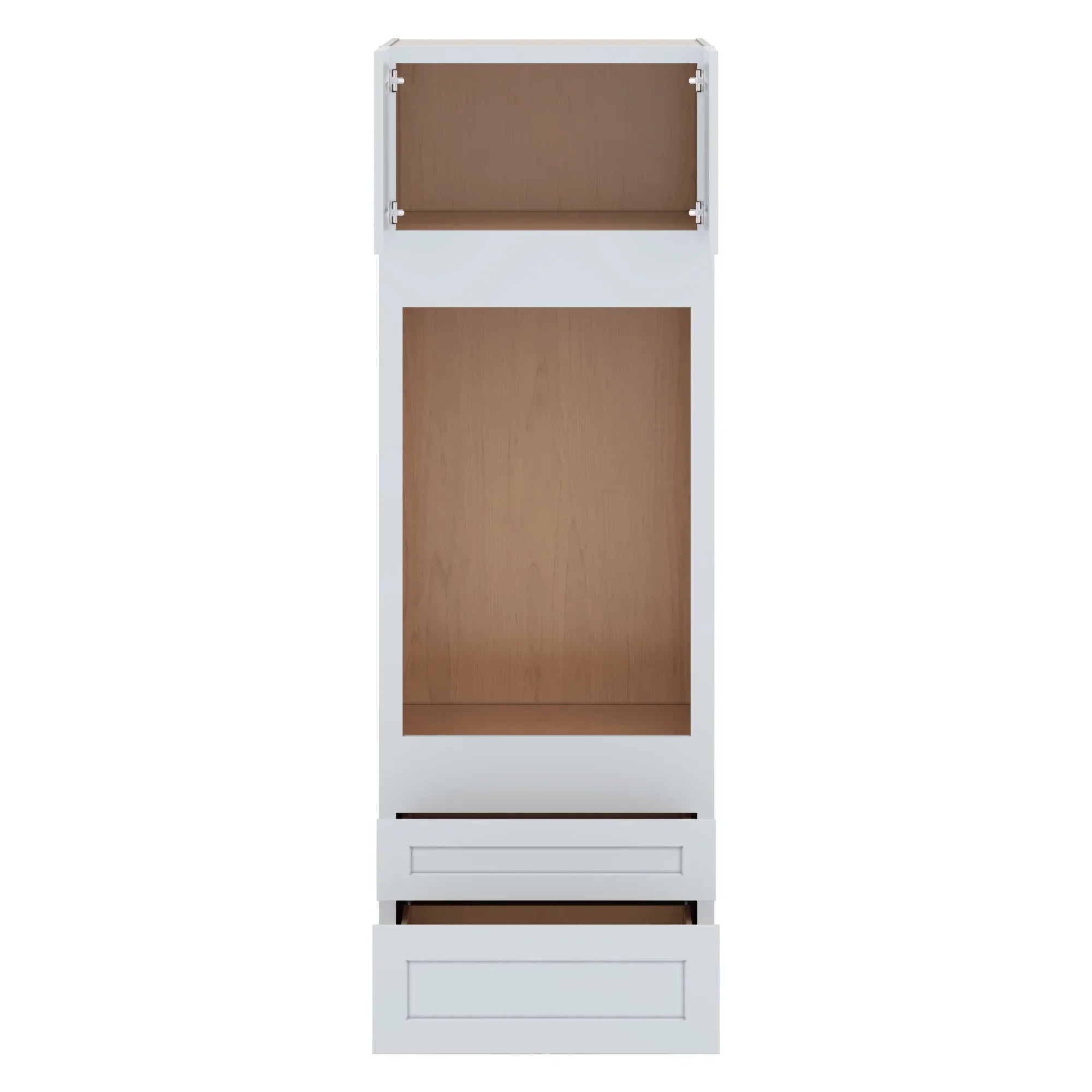 Two (2) Bottom Drawers 30" W x 90" H x 27" D
