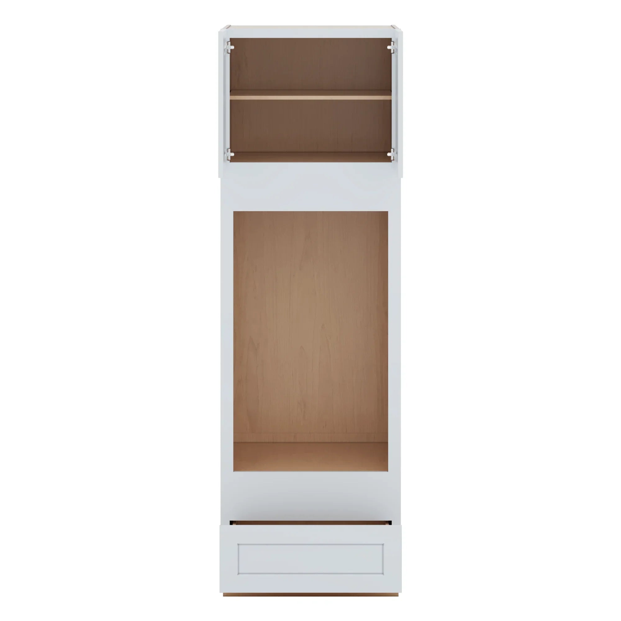One (1) Bottom Drawer 30" W x 96" H x 27" D