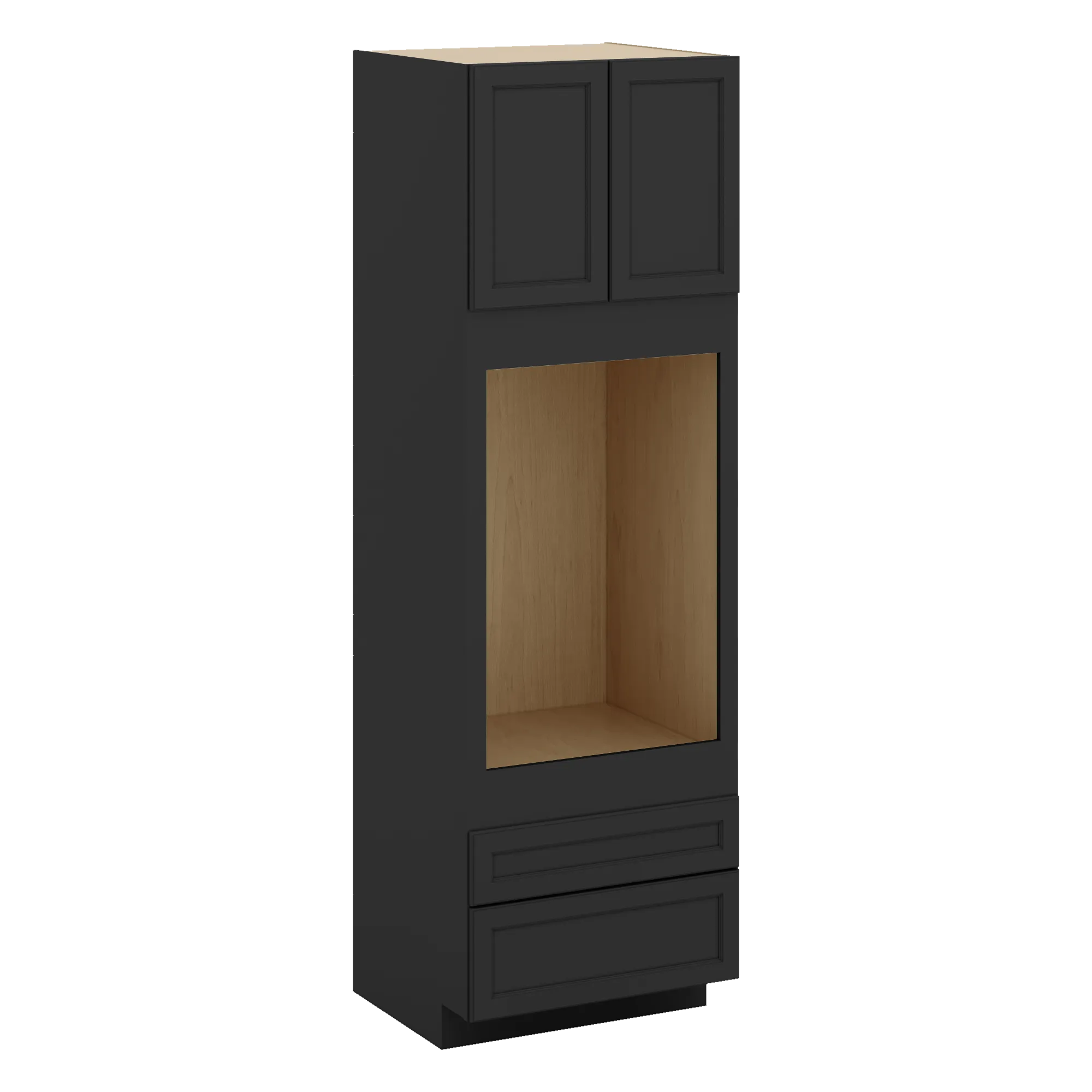 J&K Charcoal E2 Single Oven w/Two (2) Bottom Drawers 30" W x 96" H x 27" D