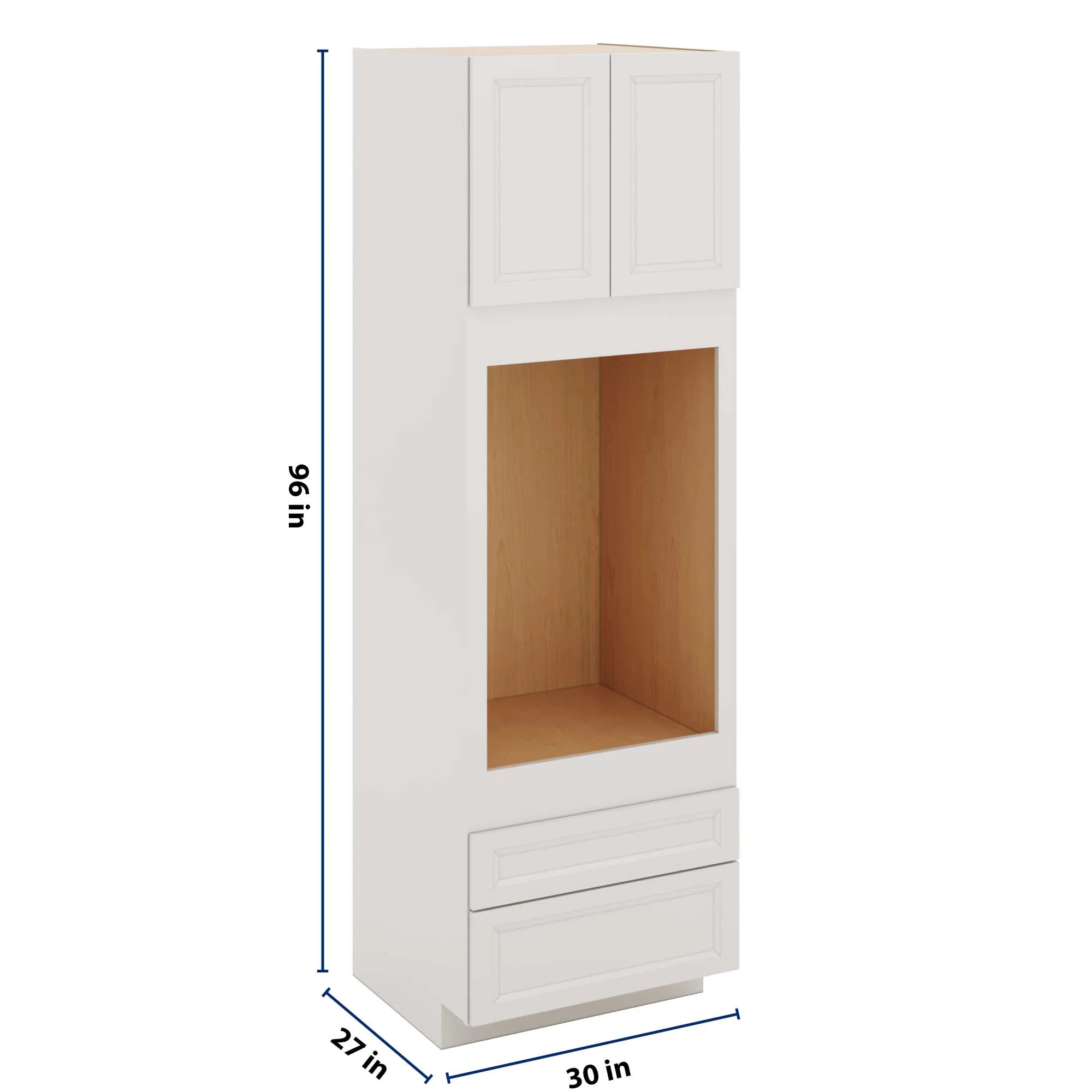 J&K Pure B5 Single Oven w/Two (2) Bottom Drawers 30" W x 96" H x 27" D