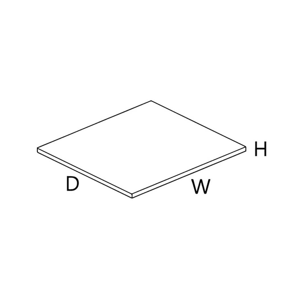 Wolf Classic Dartmouth 5-Piece Grey Stain Shelf for Oven Cabinet (1 Shelf no Clips)