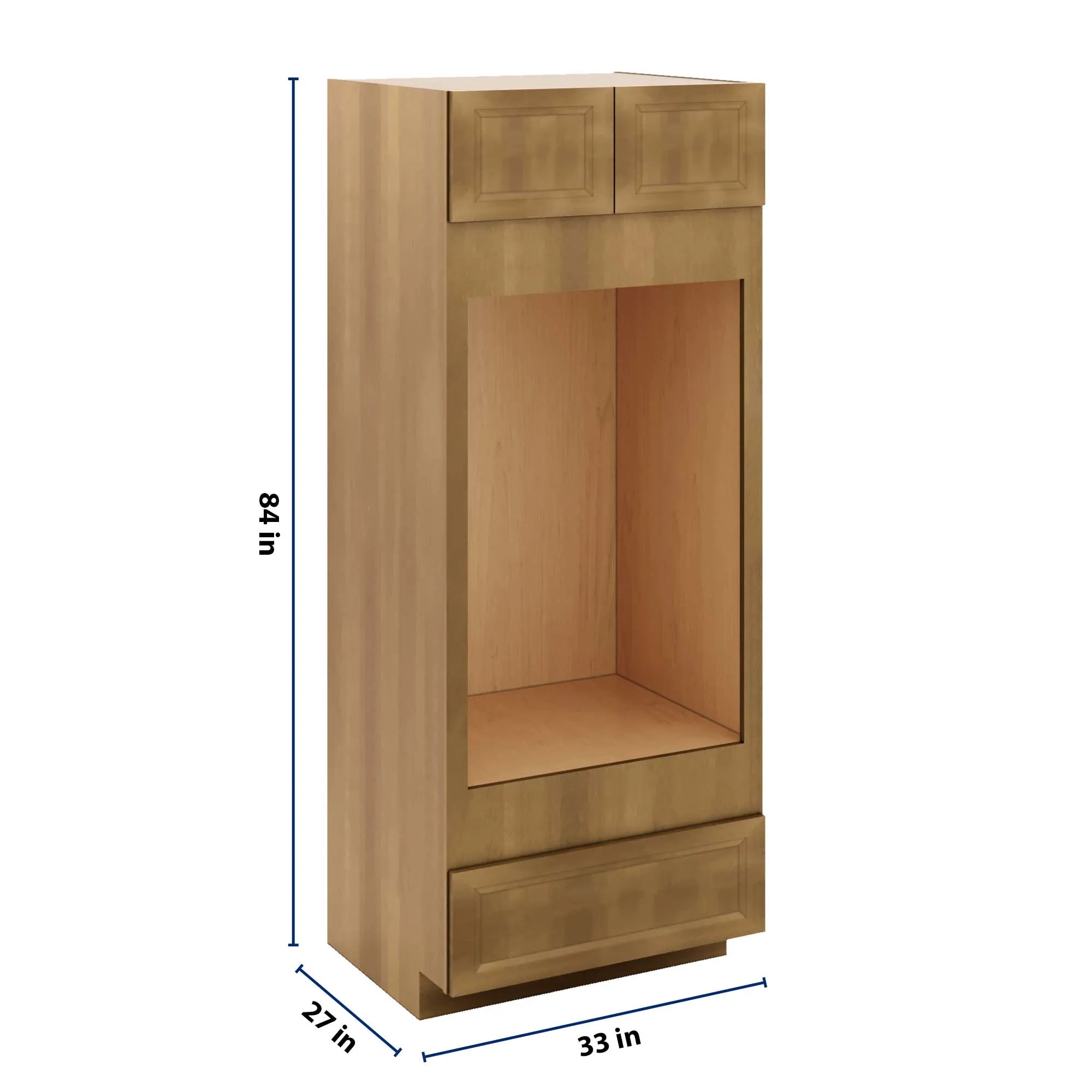 J&K Butterscotch B8 Double Oven w/One (1) Bottom Drawer 33" W x 84" H x 27" D