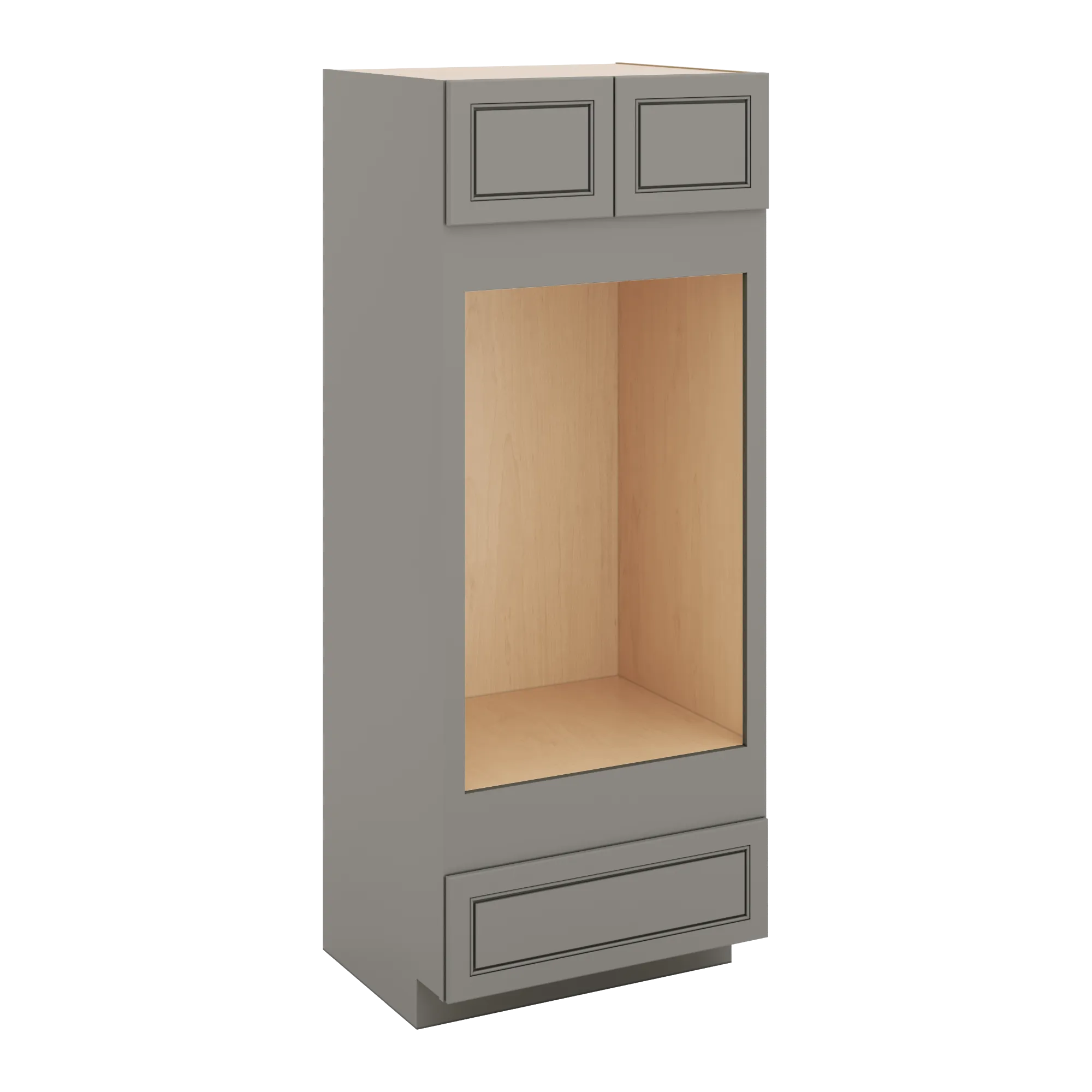 J&K Greige K3 Double Oven w/One (1) Bottom Drawer 33" W x 84" H x 27" D