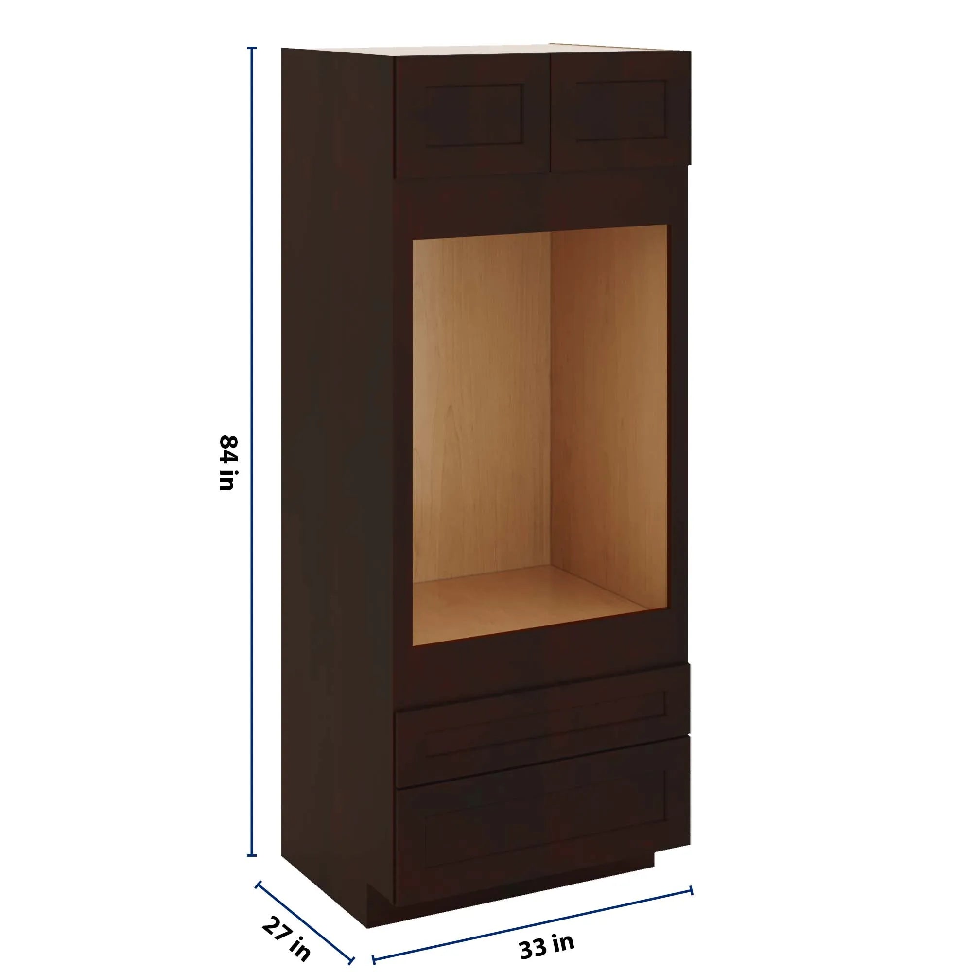 J&K Java Coffee S1 Single Oven w/Two (2) Bottom Drawers 33" W x 84" H x 27" D