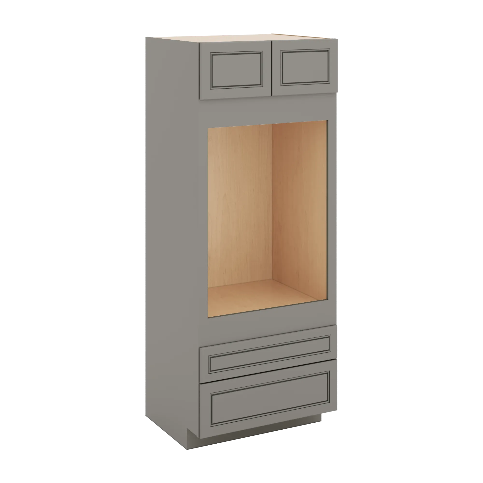 J&K Greige K3 Single Oven w/Two (2) Bottom Drawers 33" W x 84" H x 27" D