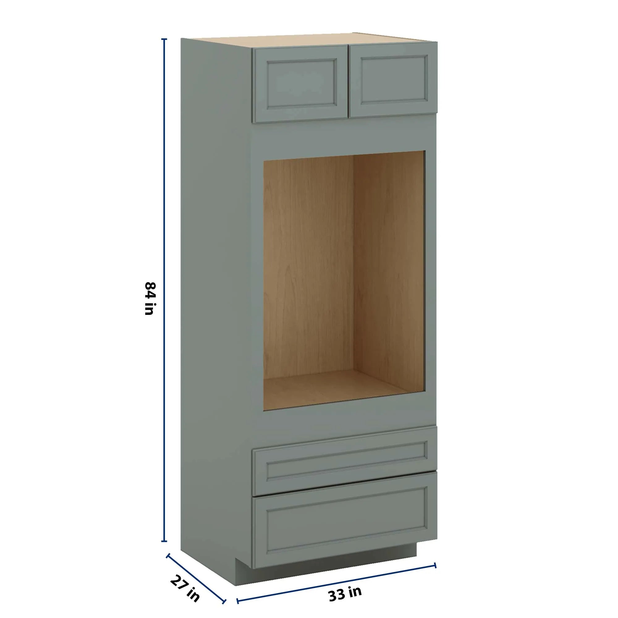 J&K Sage E3 Single Oven w/Two (2) Bottom Drawers 33" W x 84" H x 27" D